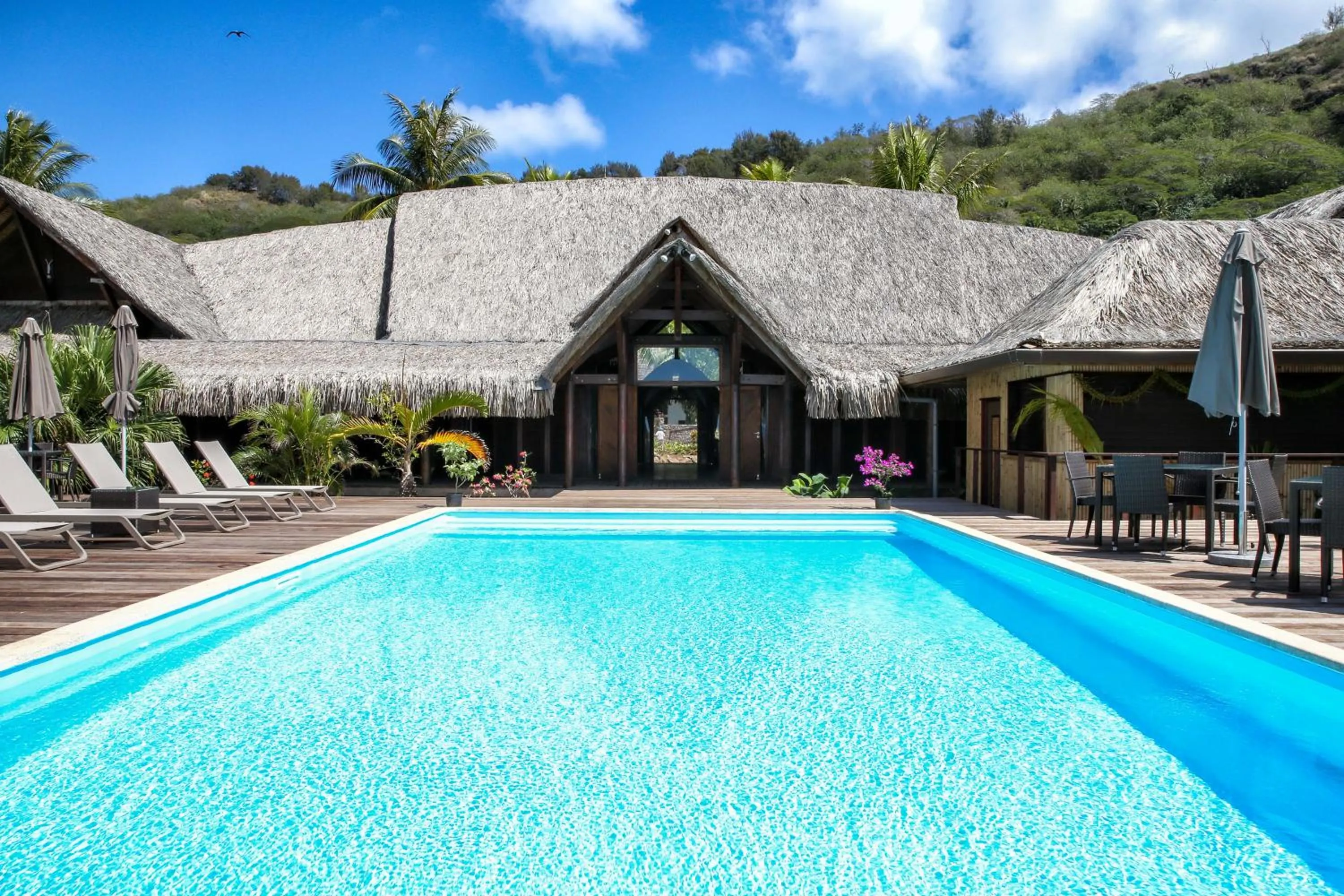 Swimming pool in ROYAL BORA BORA