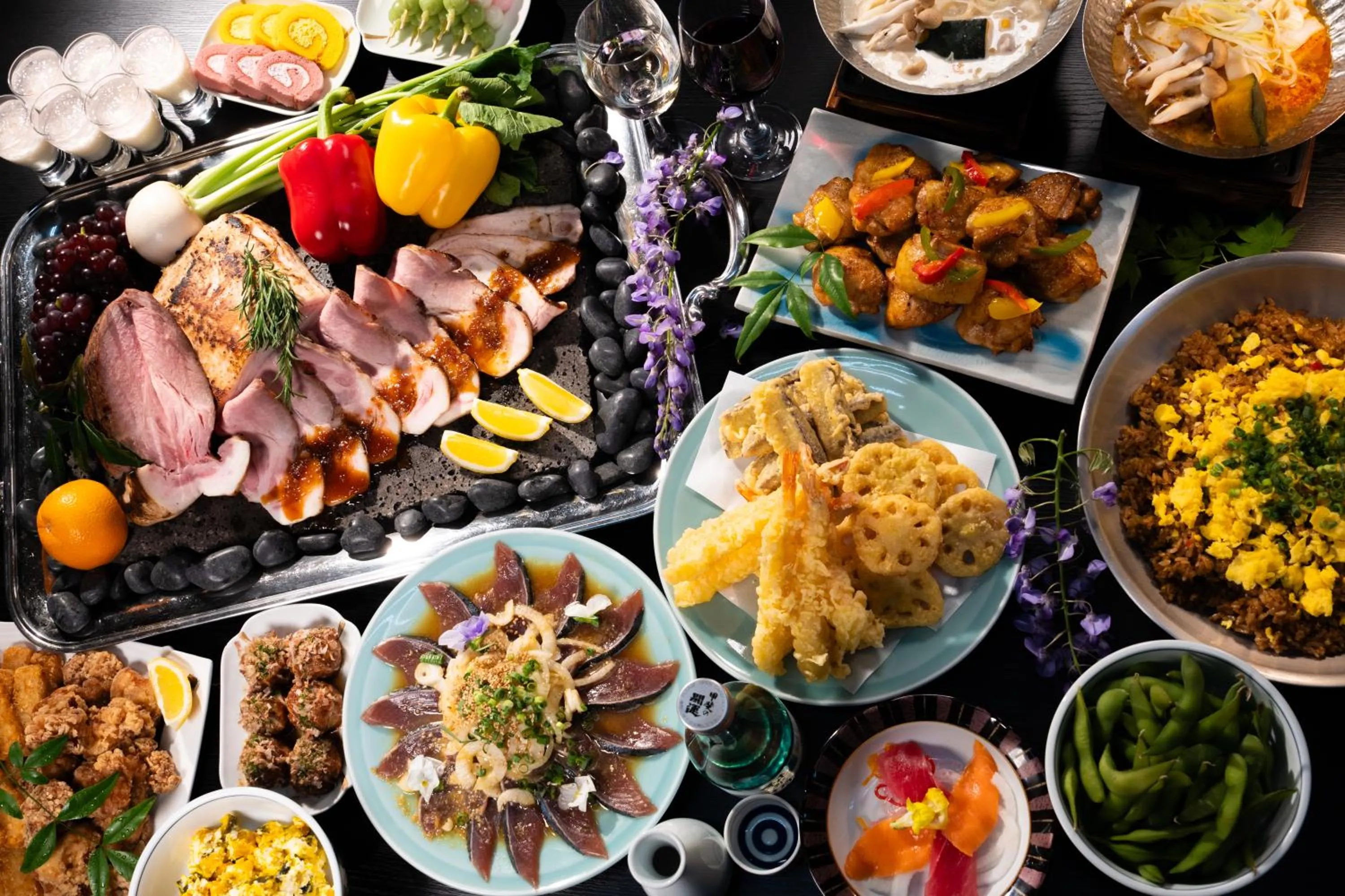 Food close-up in Hotel Koryu