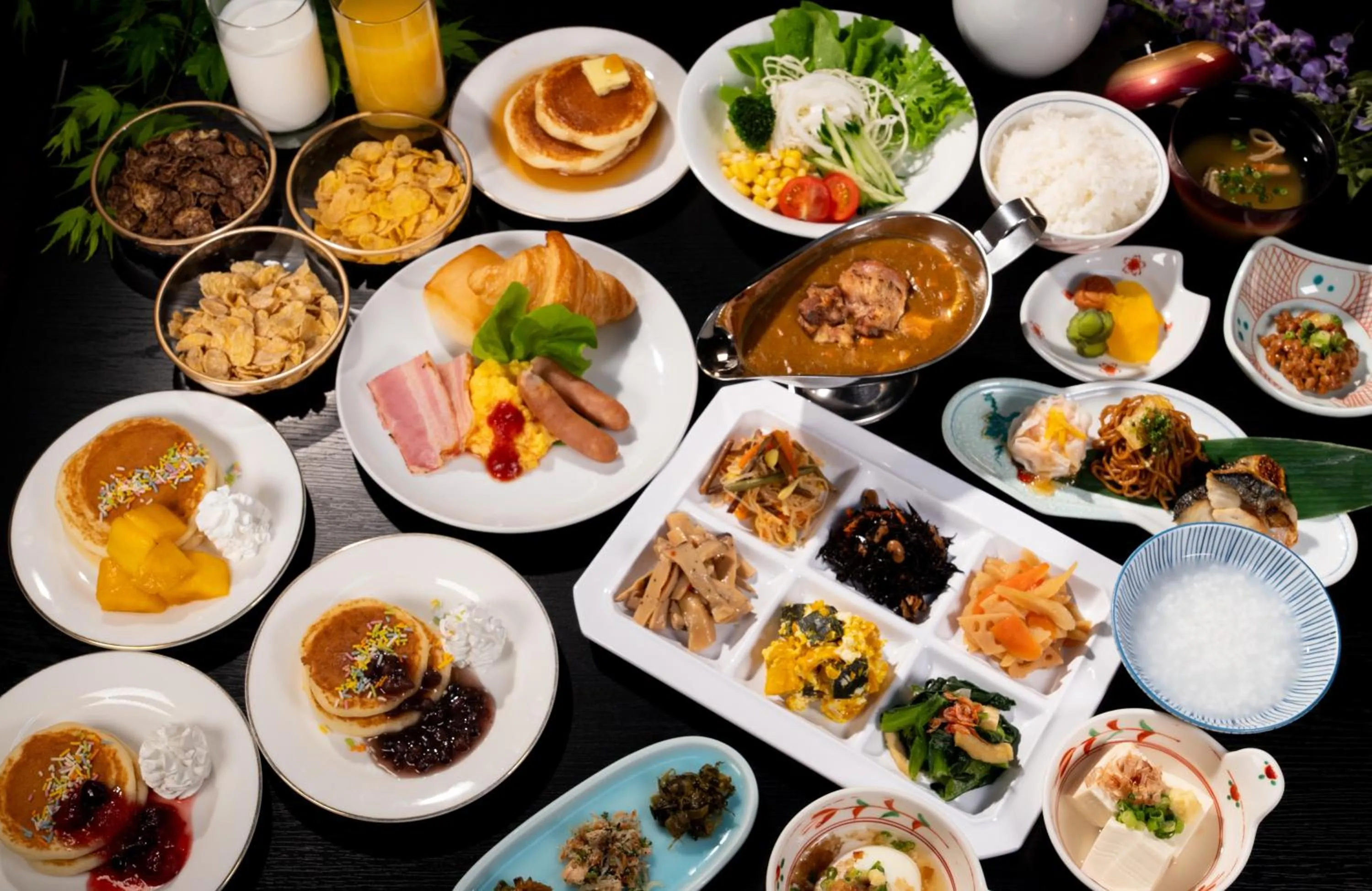 Food close-up in Hotel Koryu