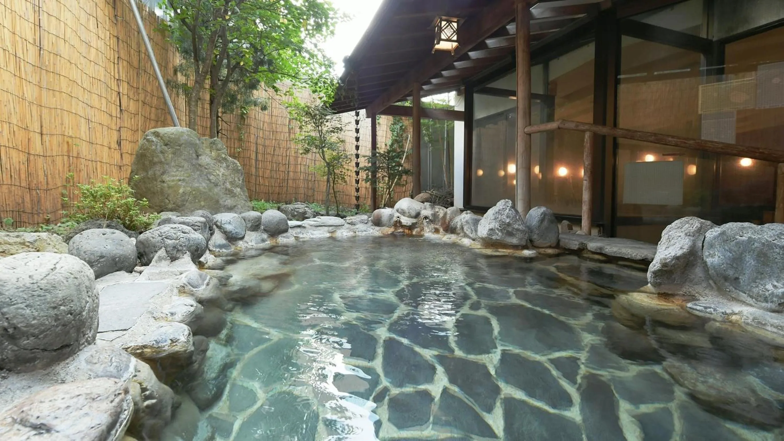 Hot Spring Bath in Hotel Koryu