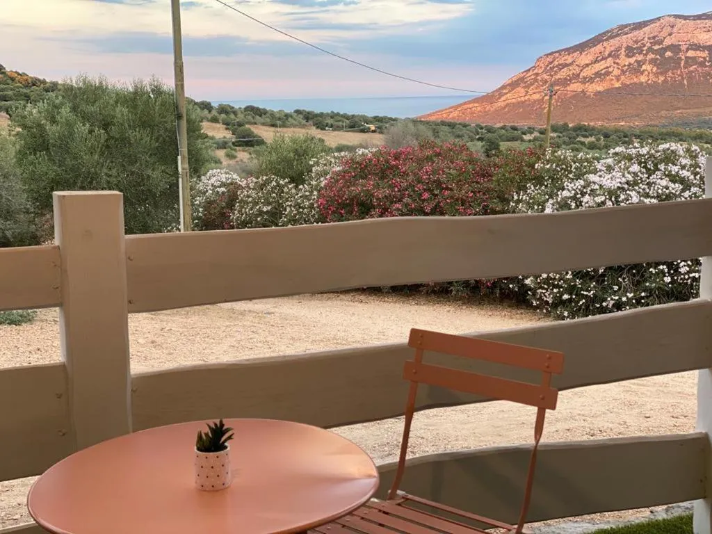 Natural landscape in Country House S'Ozzastru