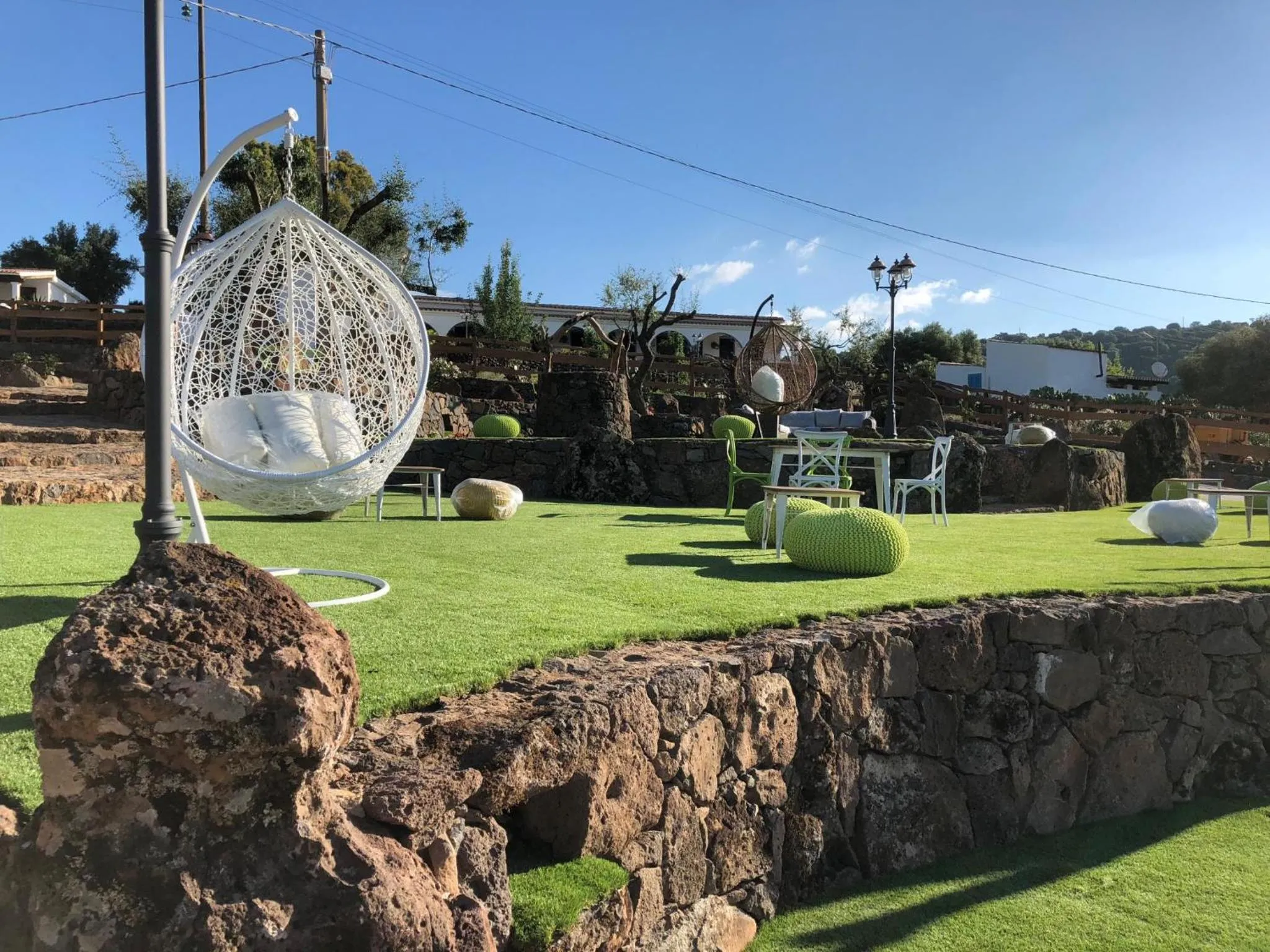 Garden in Country House S'Ozzastru