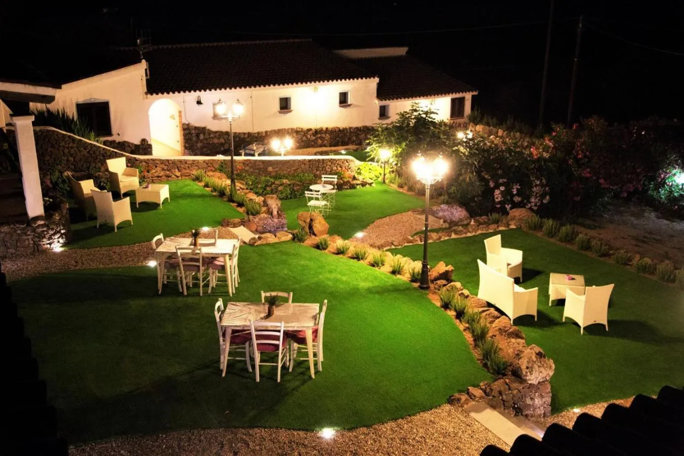 Natural landscape in Country House S'Ozzastru