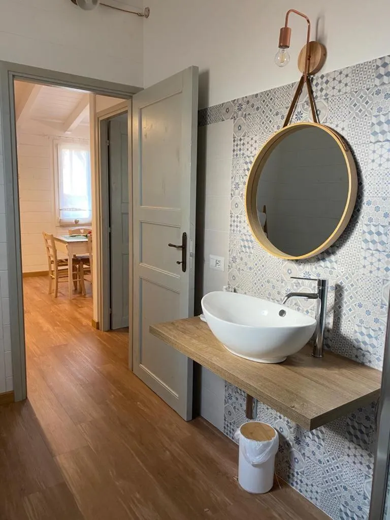 Bathroom in Country House S'Ozzastru