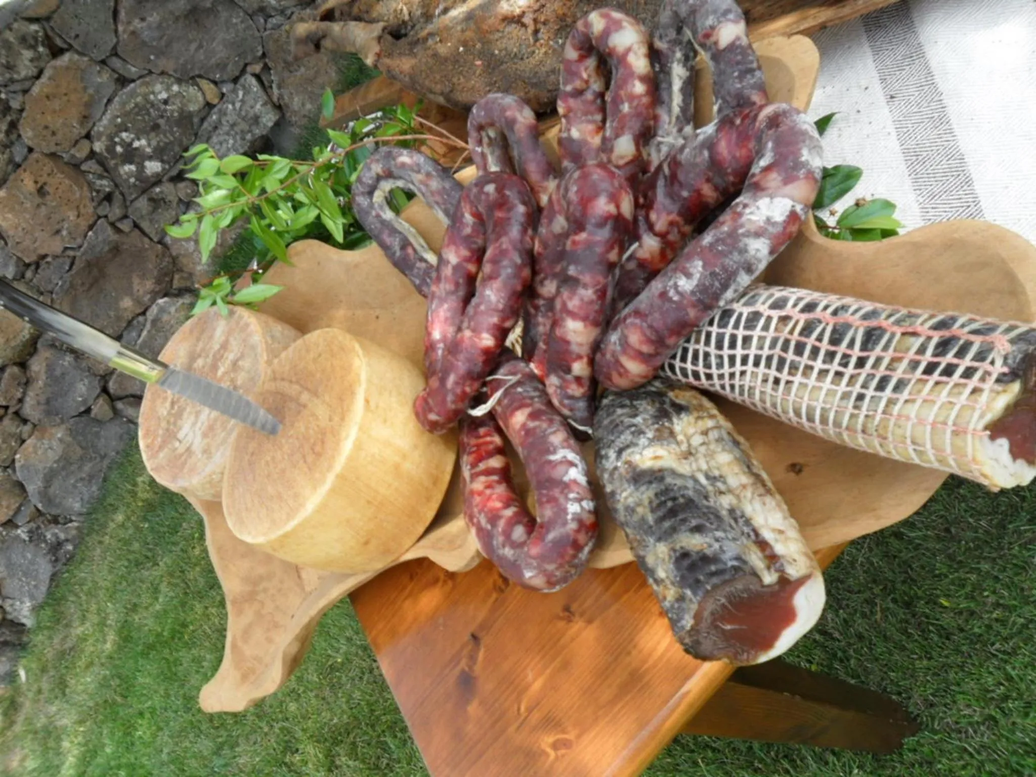 Food in Country House S'Ozzastru