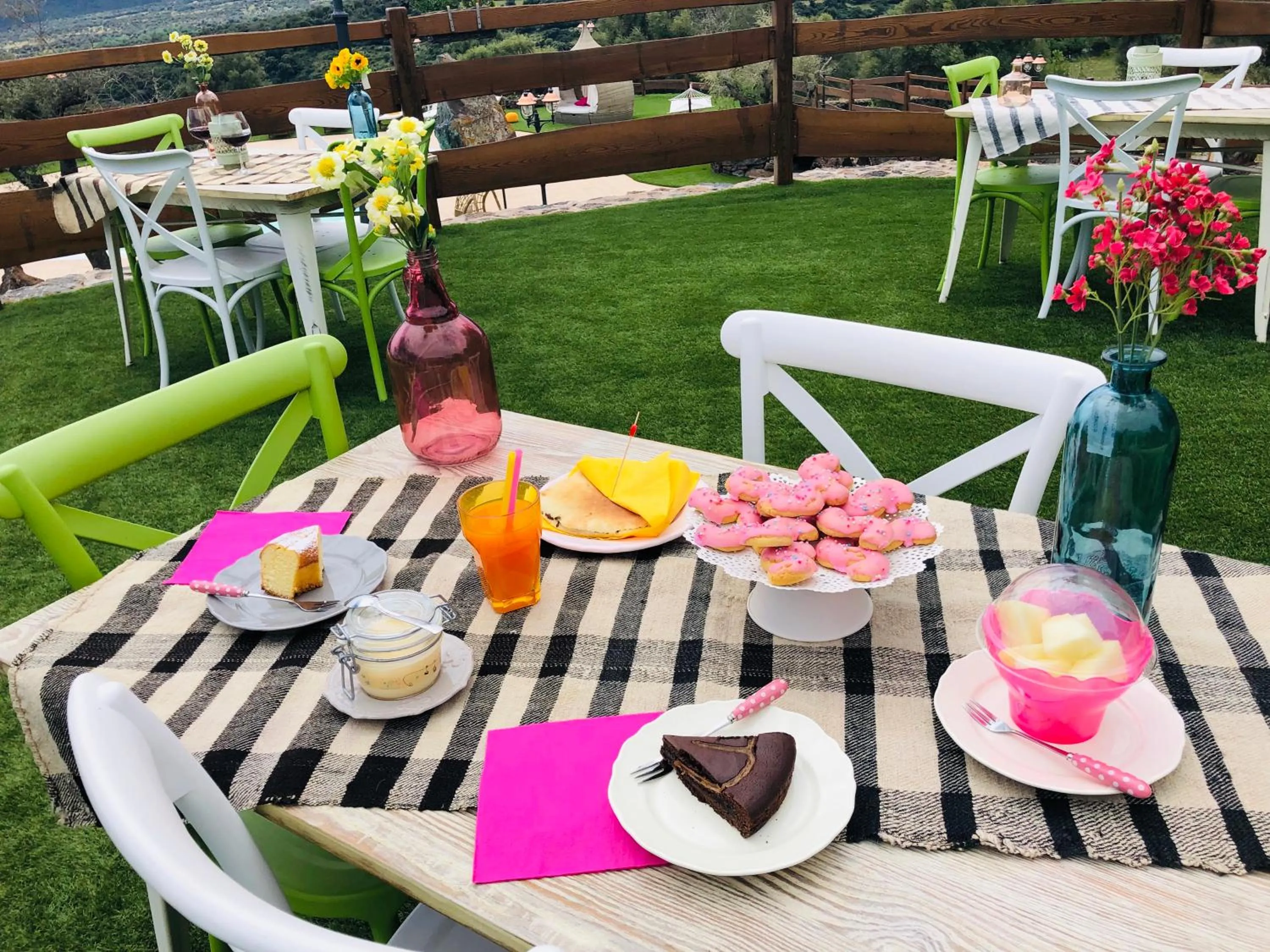 Garden in Country House S'Ozzastru