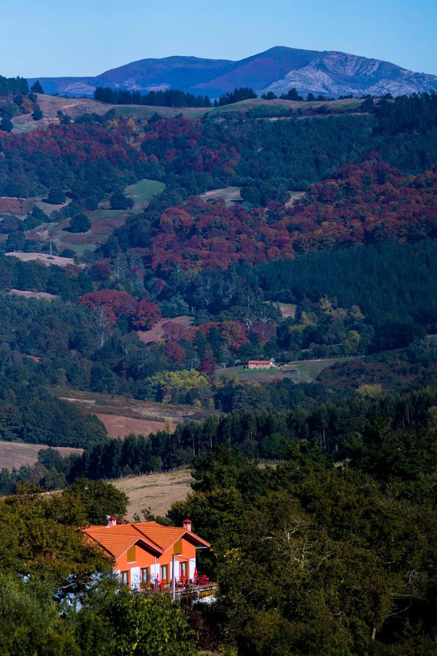 Natural landscape in Mendi Alai