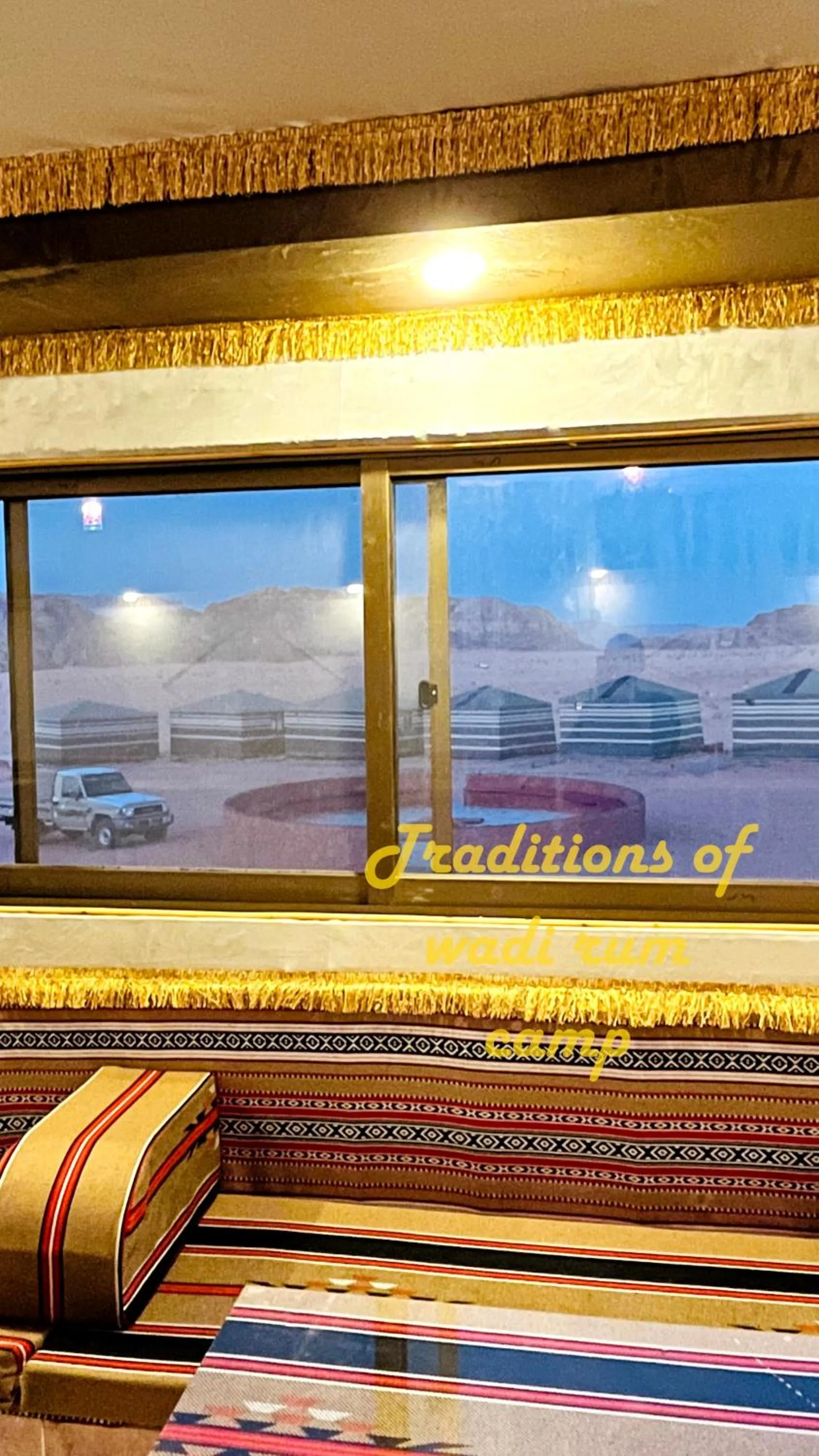 Traditions of Wadi Rum camp & jeep tour