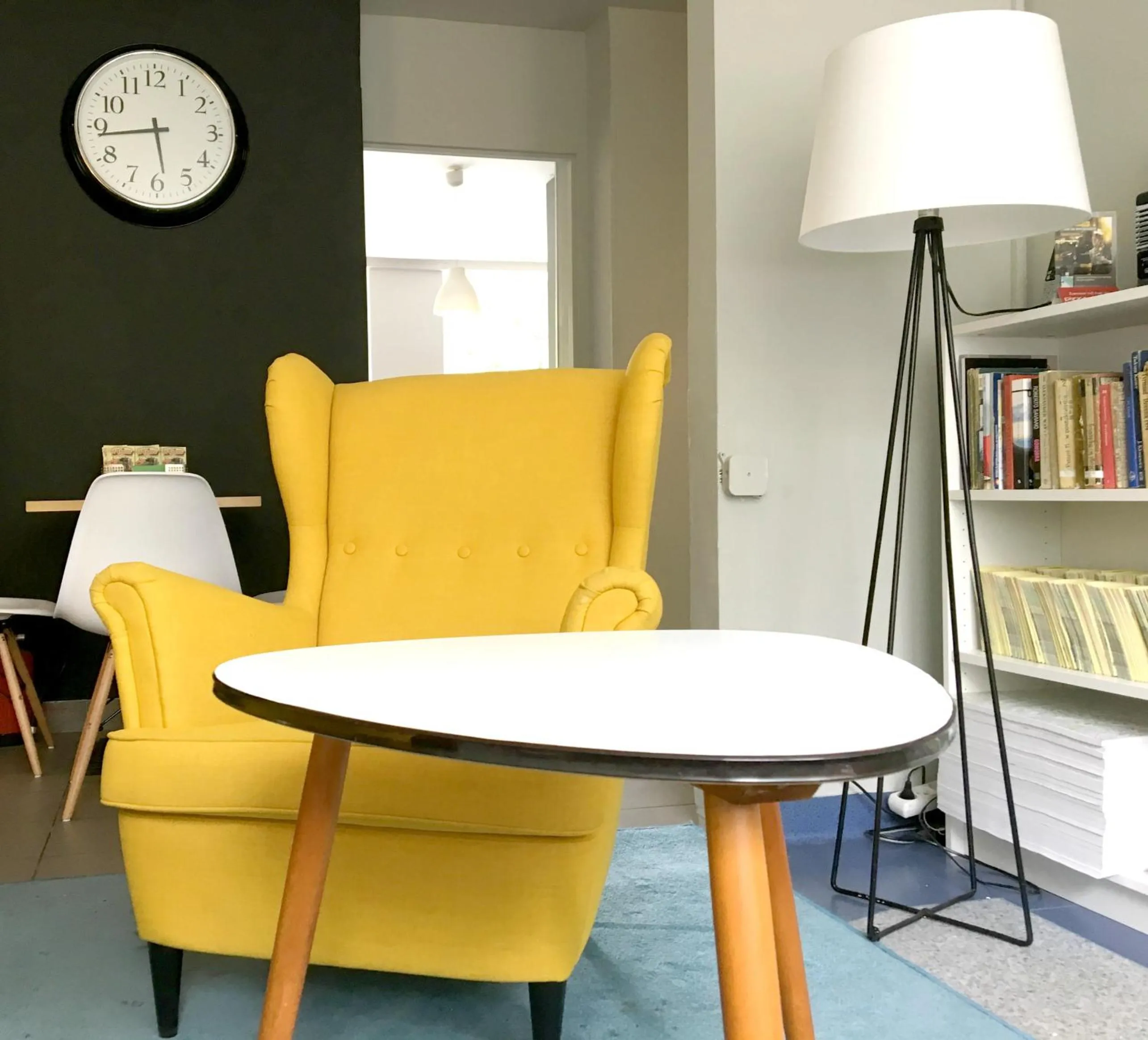 Seating area in Cloud Hostel