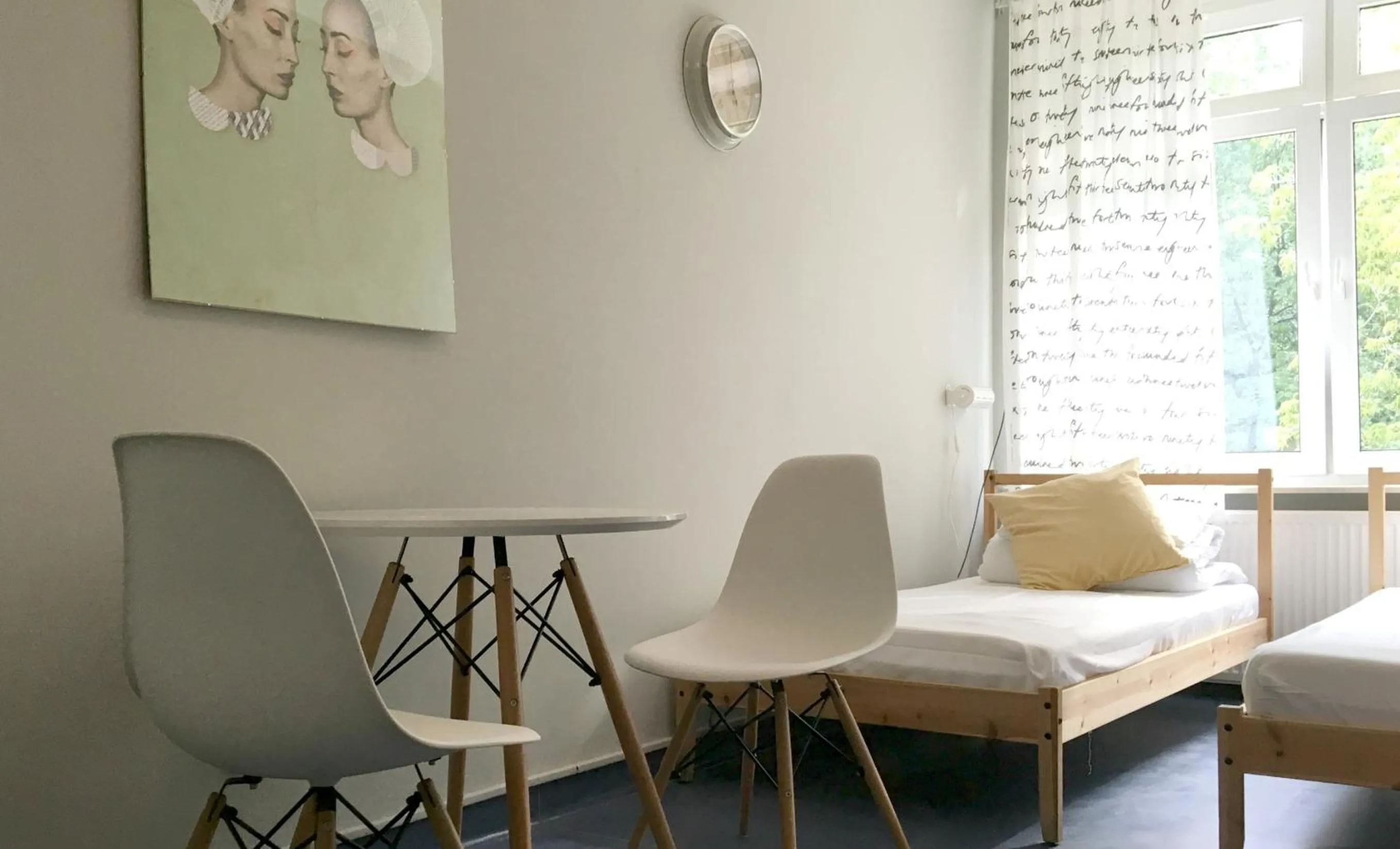 Dining area in Cloud Hostel