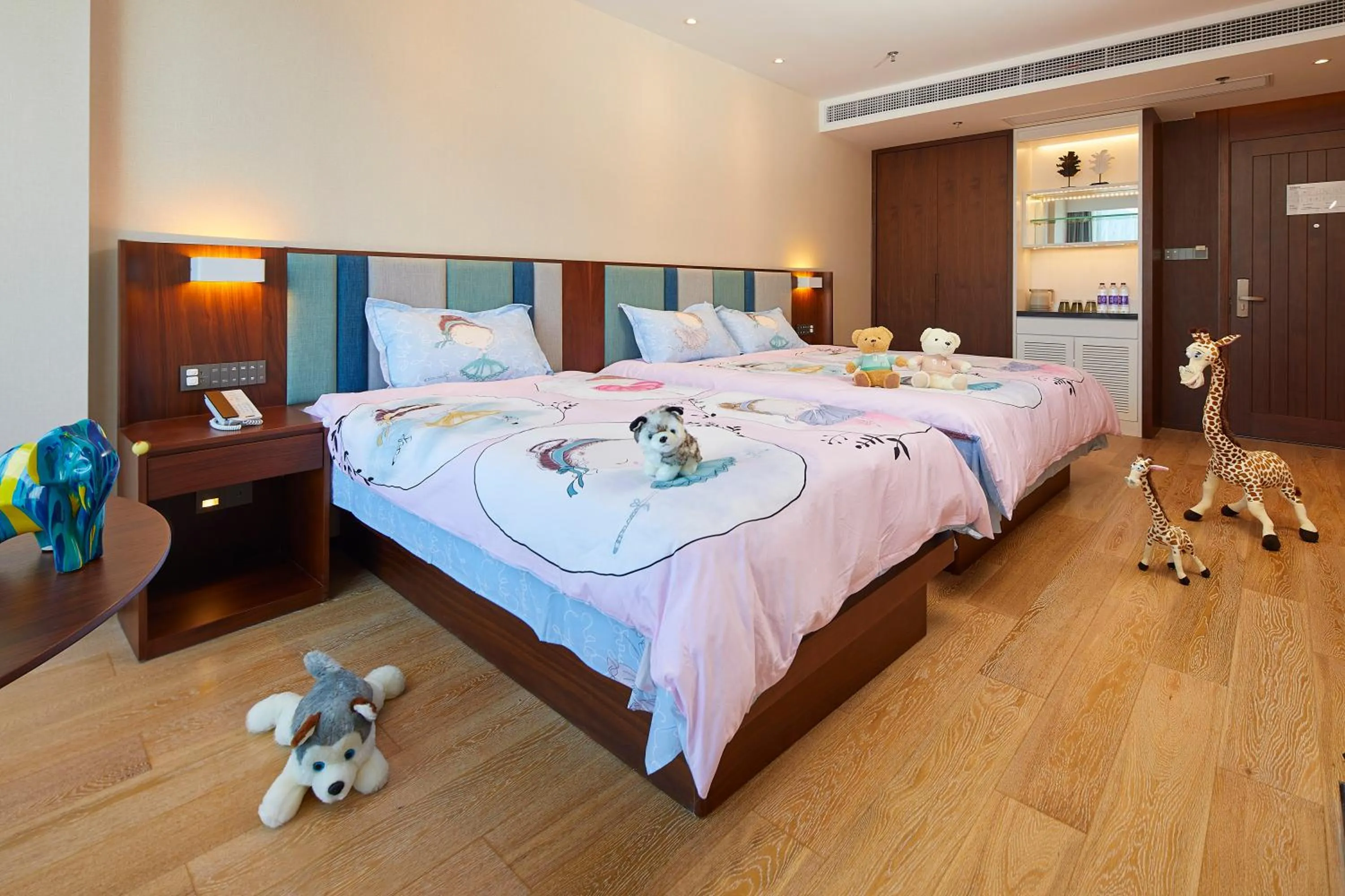 Bed in SSAW Boutique Hotel Yangzhou