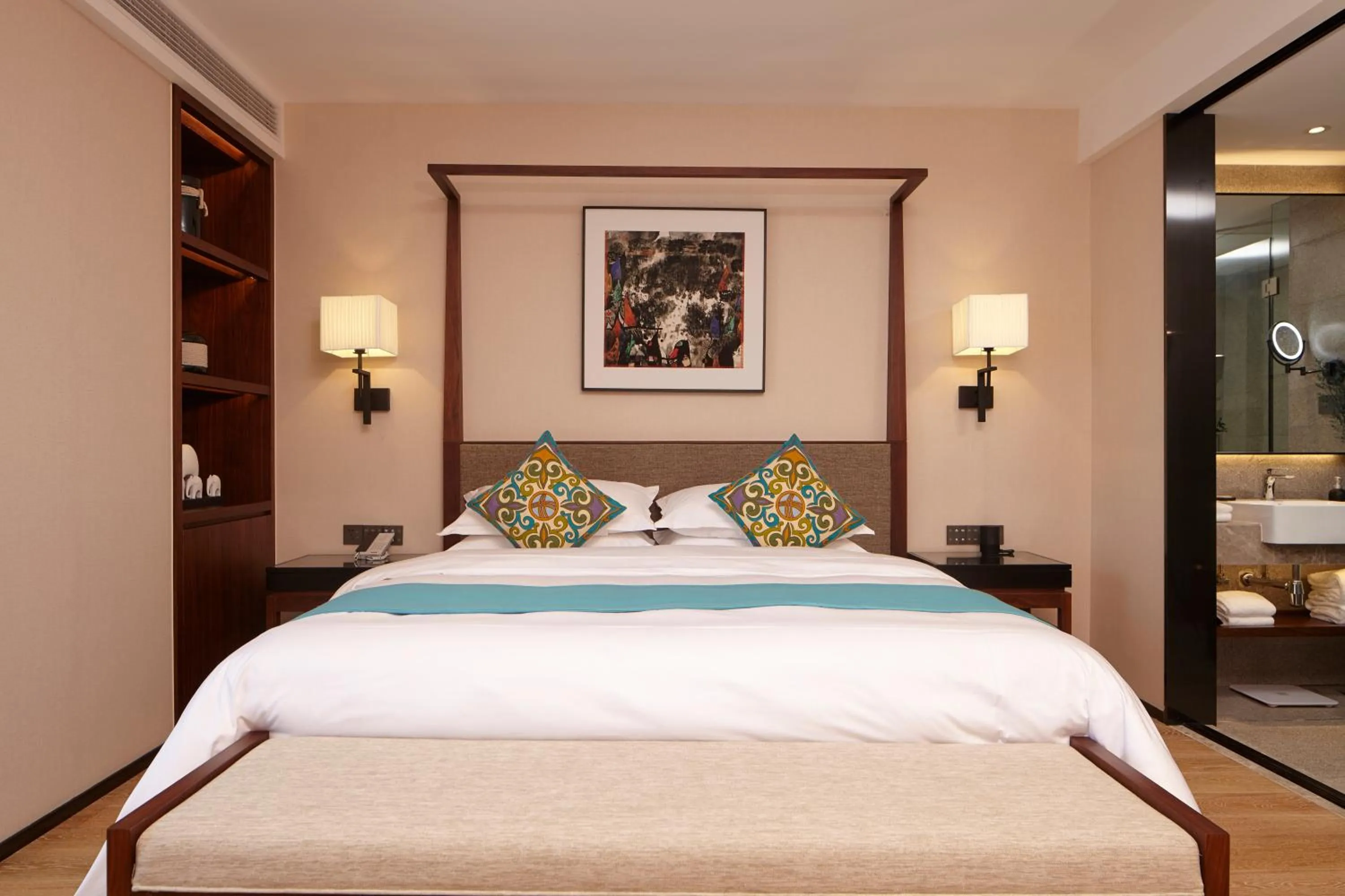 Bedroom, Bed in SSAW Boutique Hotel Yangzhou