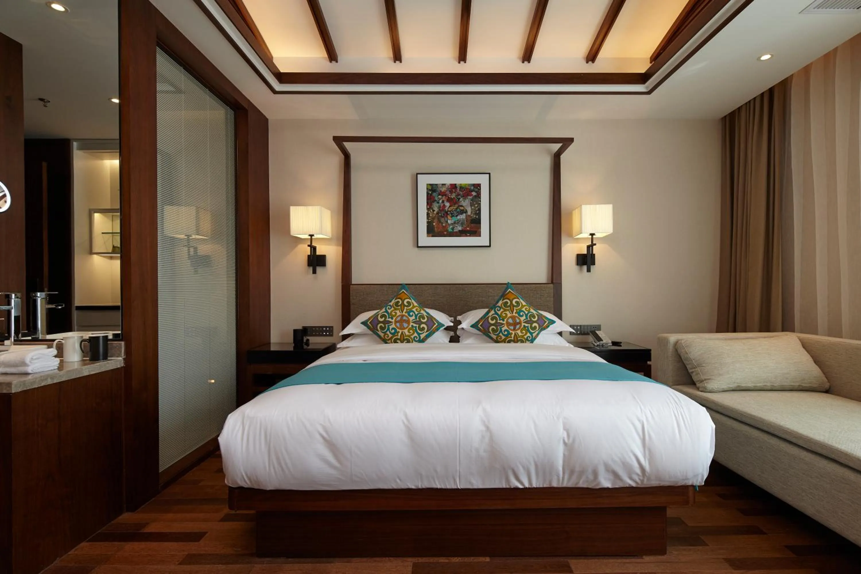 Bedroom, Bed in SSAW Boutique Hotel Yangzhou