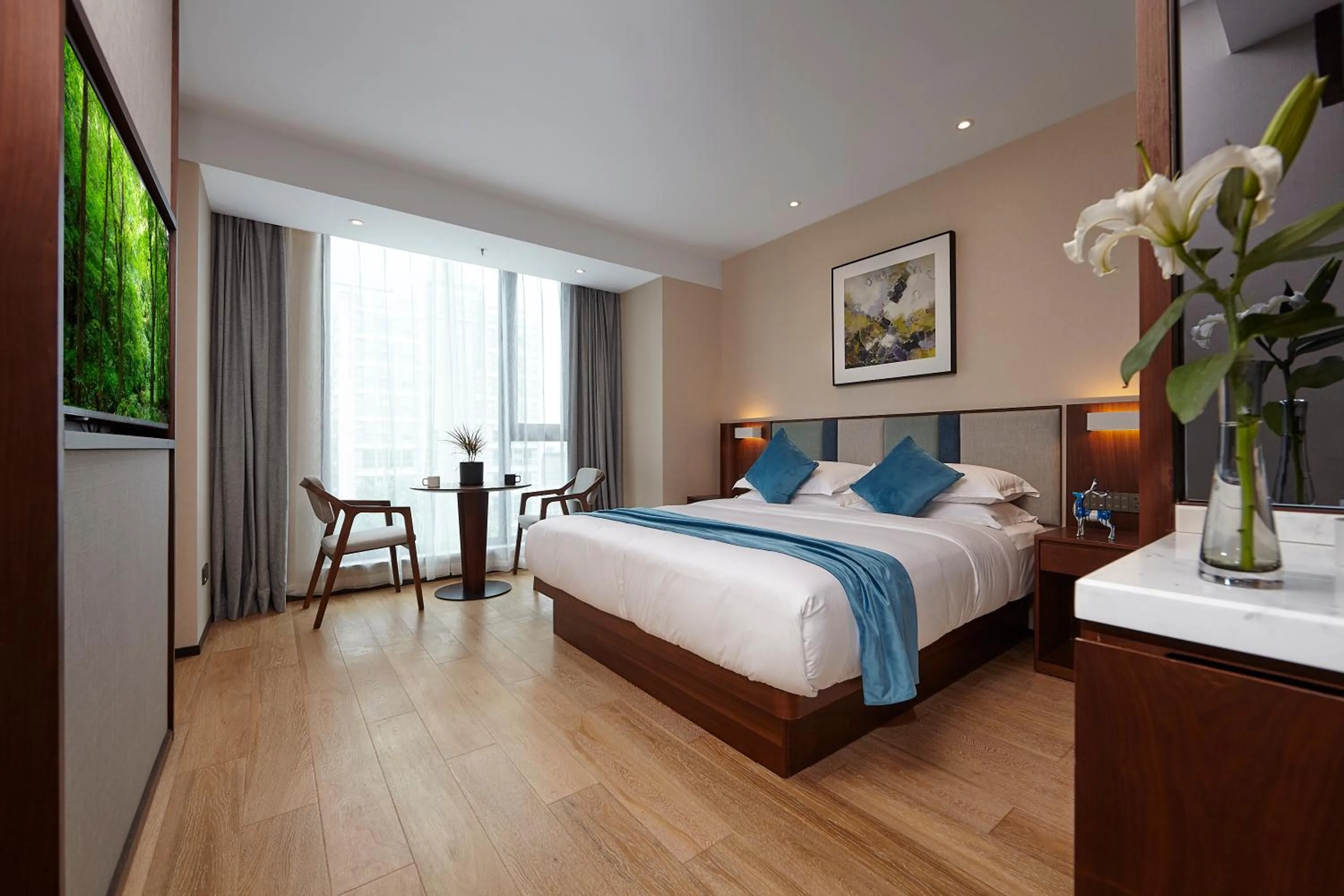 Bedroom, Bed in SSAW Boutique Hotel Yangzhou