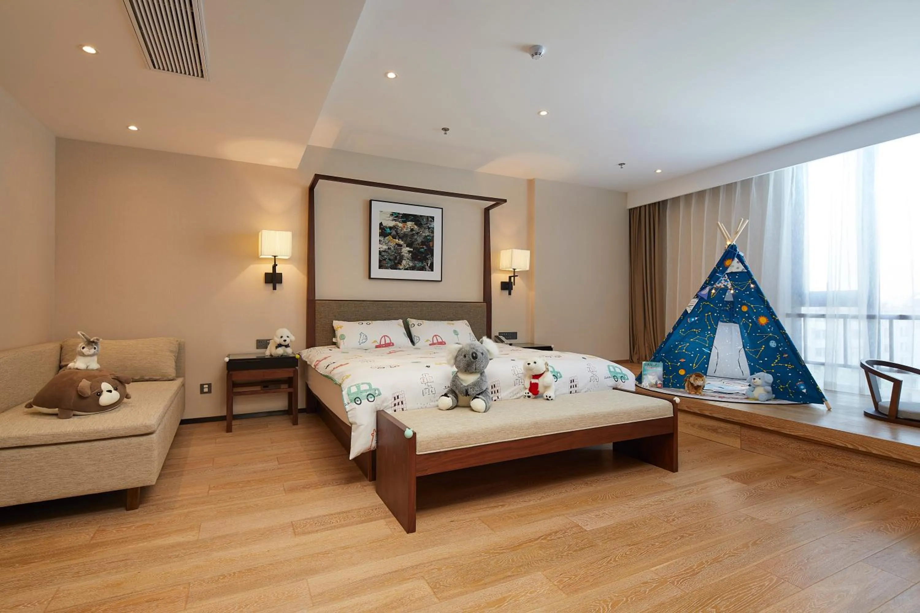 Bedroom, Bed in SSAW Boutique Hotel Yangzhou