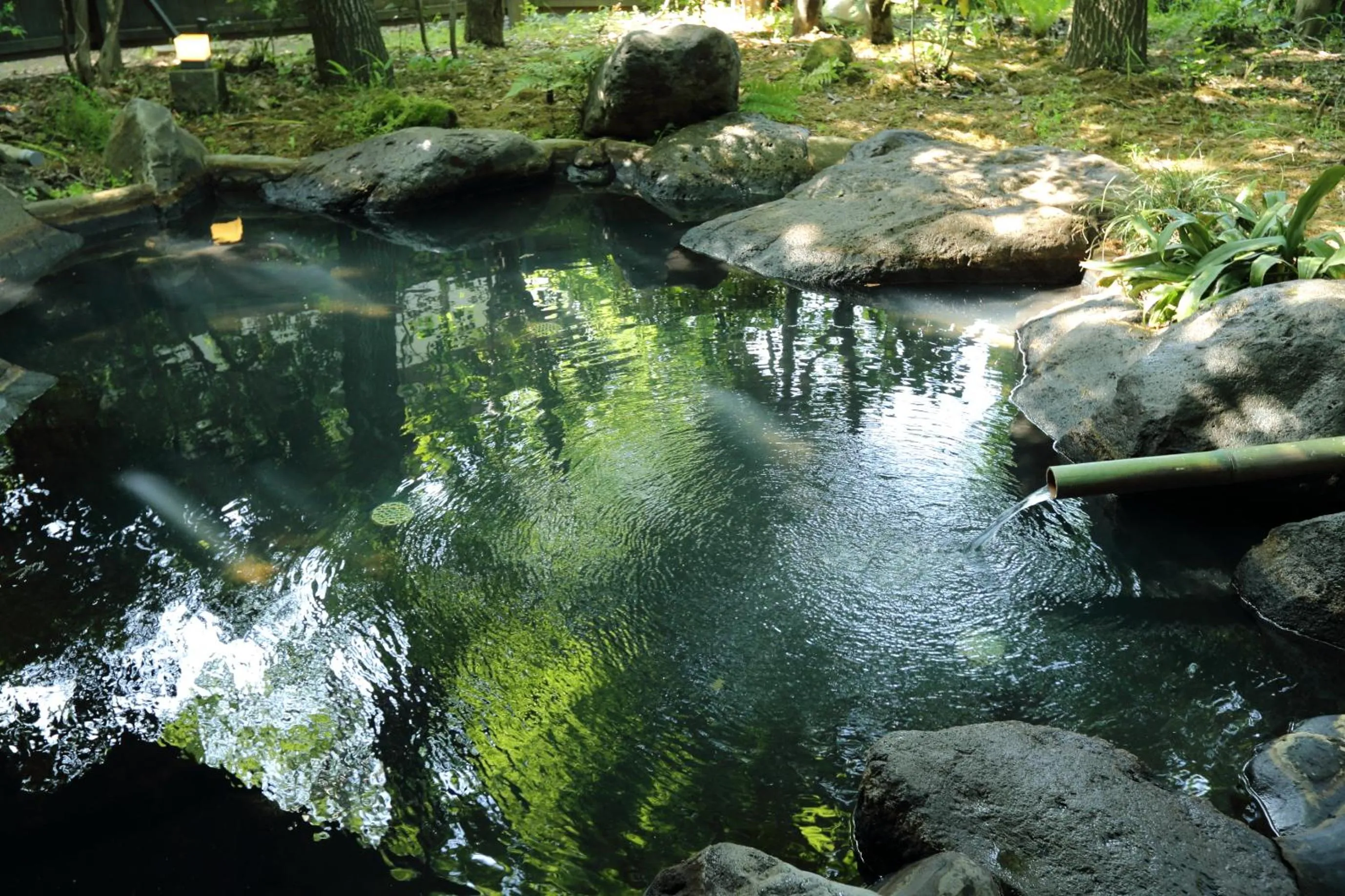 Hot Spring Bath in Shinwaen