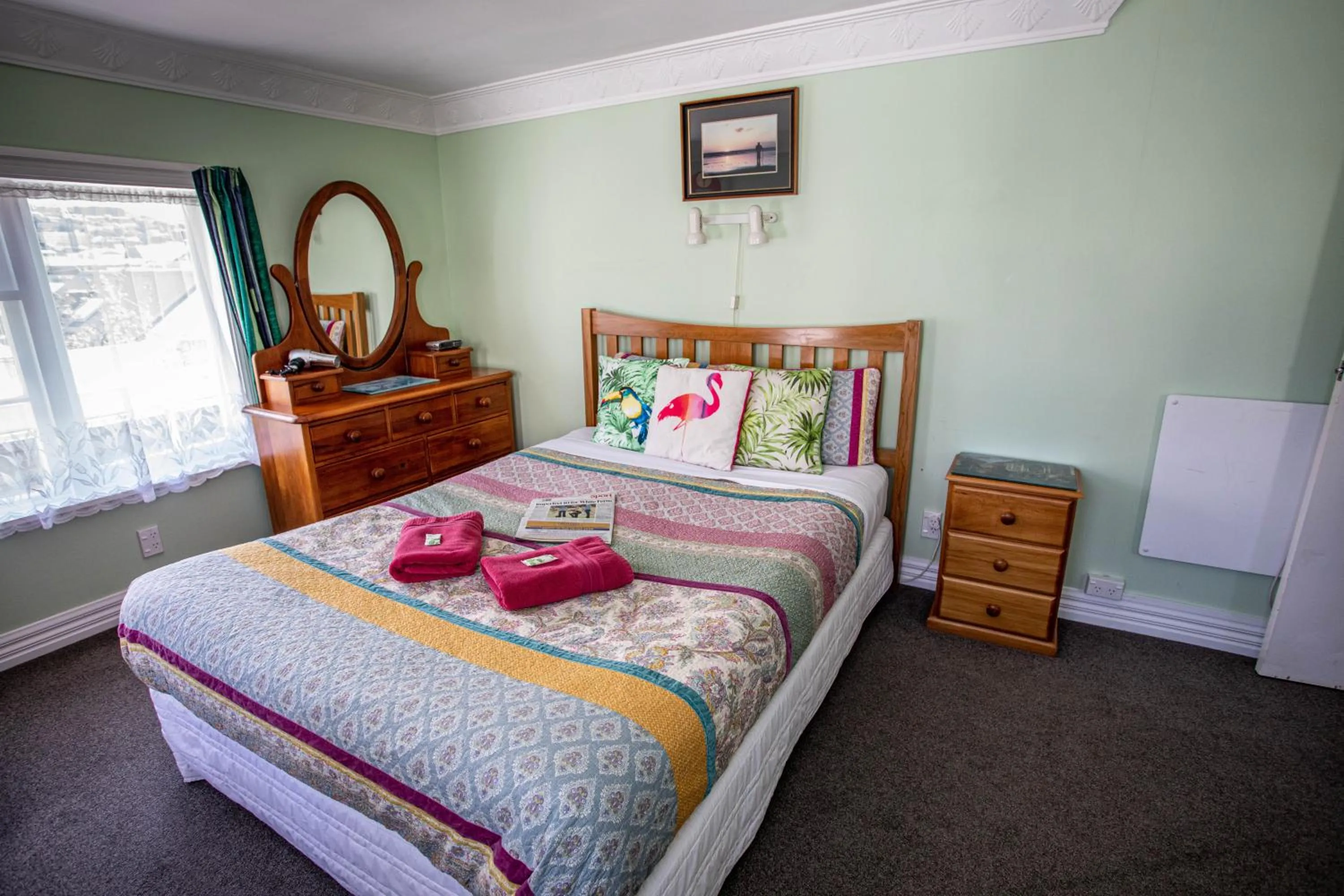 Bed in Richmond Guest House