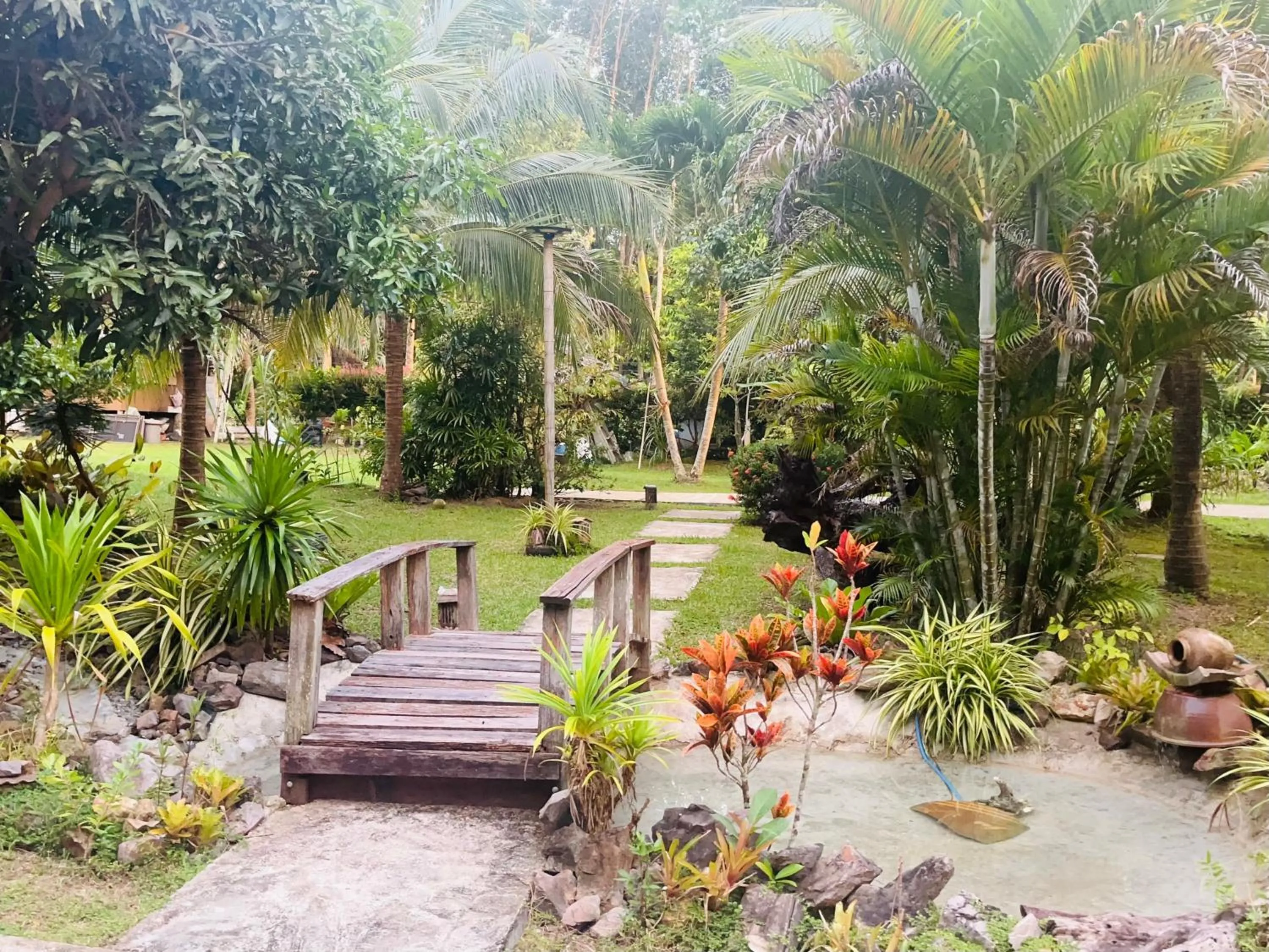Garden in Najjamee Bungalows