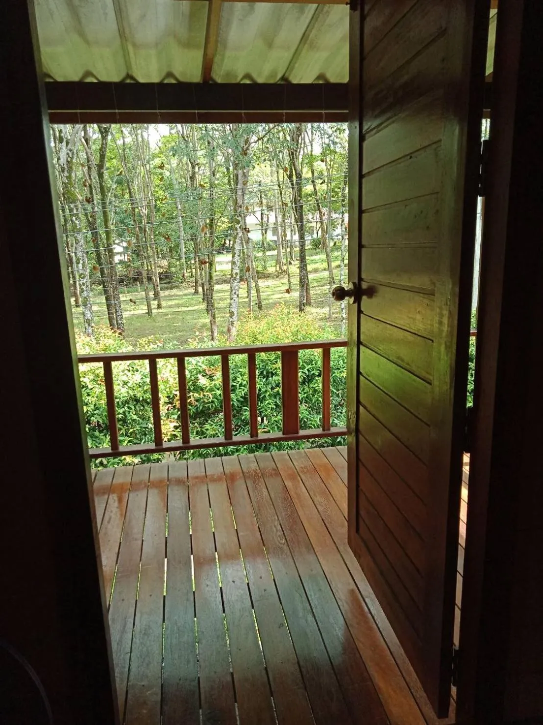 Balcony/Terrace in Najjamee Bungalows