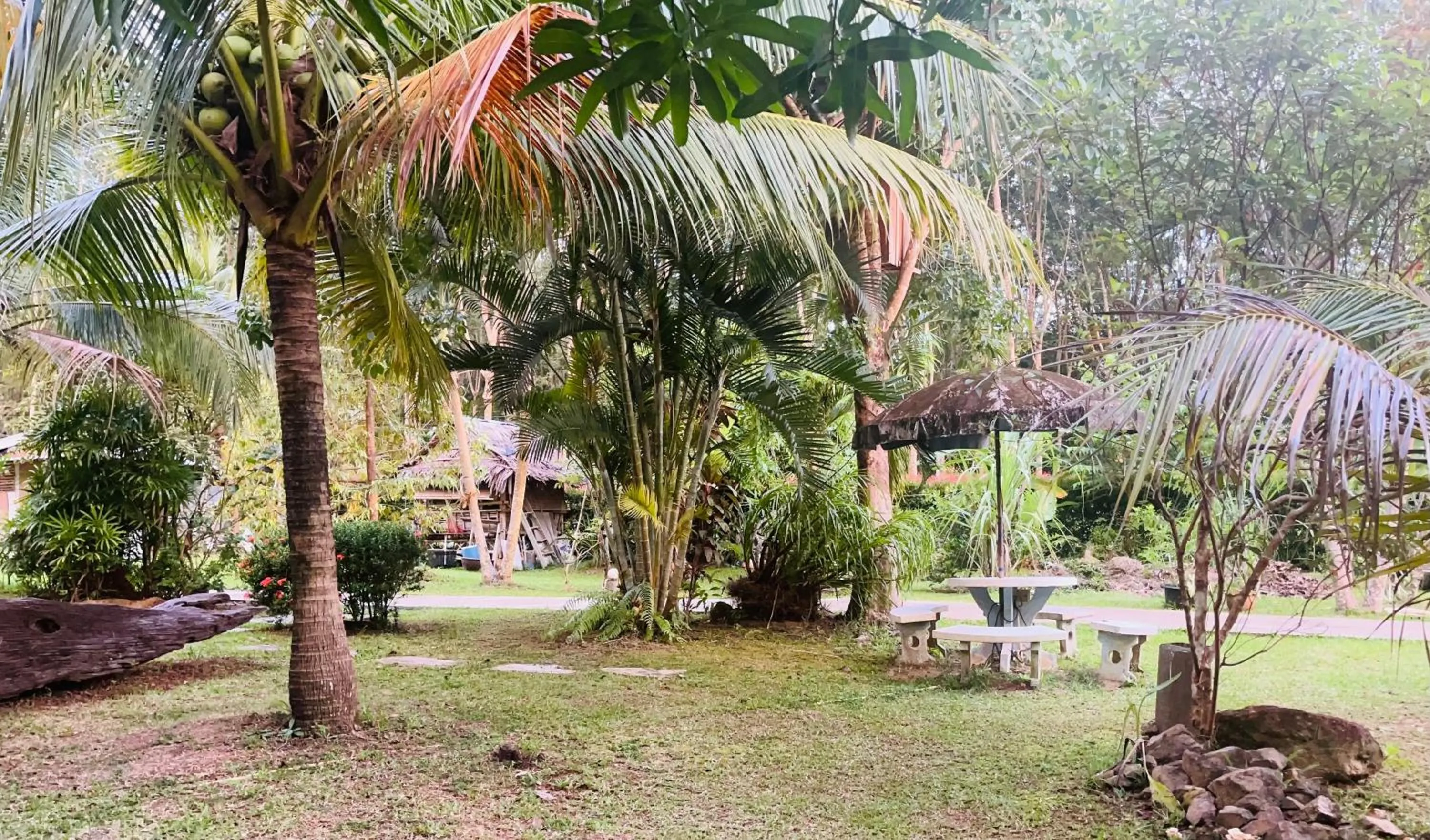 Garden in Najjamee Bungalows