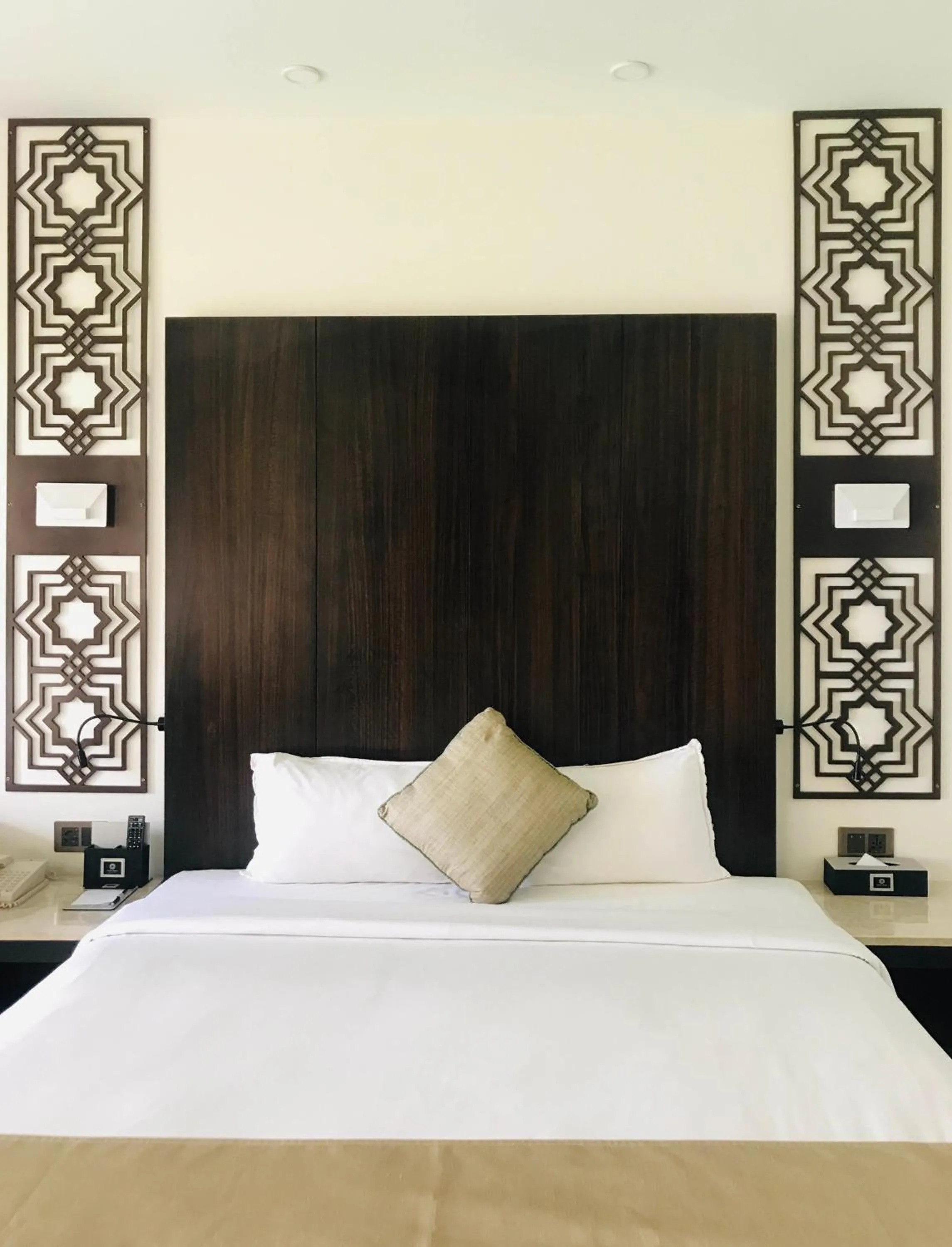 Bed in Silver Waves Resort & Spa - Daman
