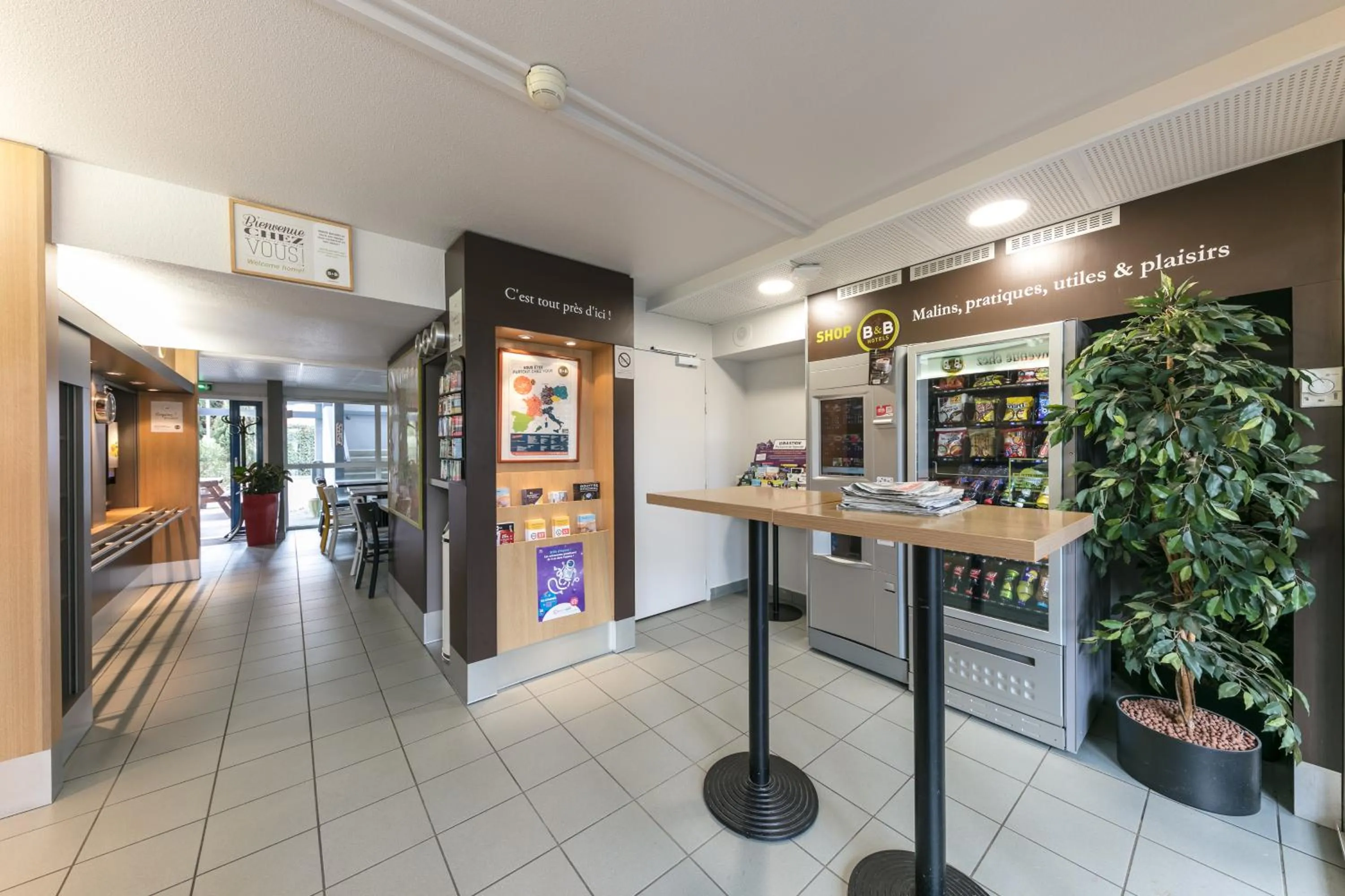 Lobby or reception in B&B HOTEL Toulouse Cité de l'Espace Mouchotte