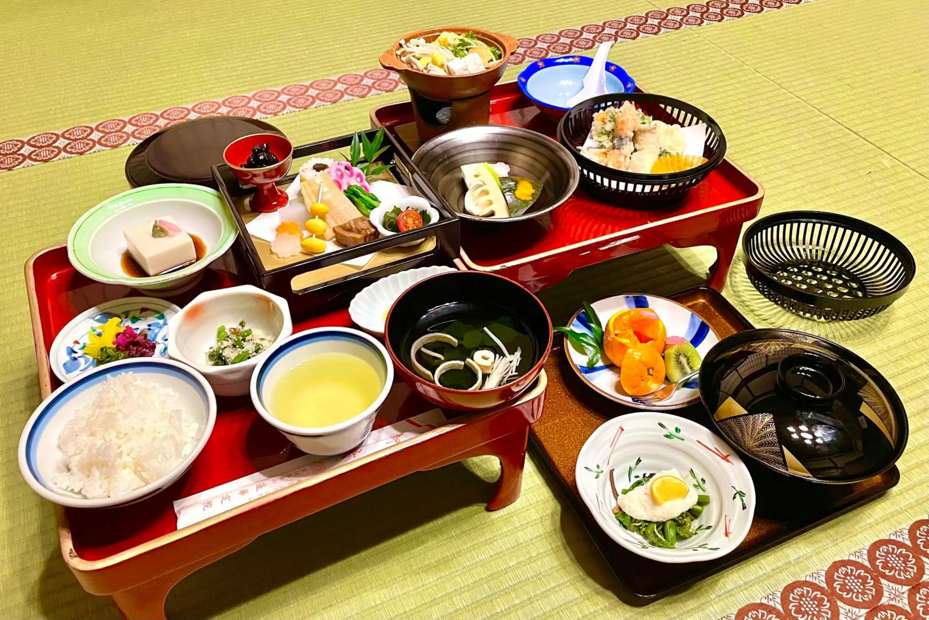 Dinner in Koyasan Sanadabo Rengejoin