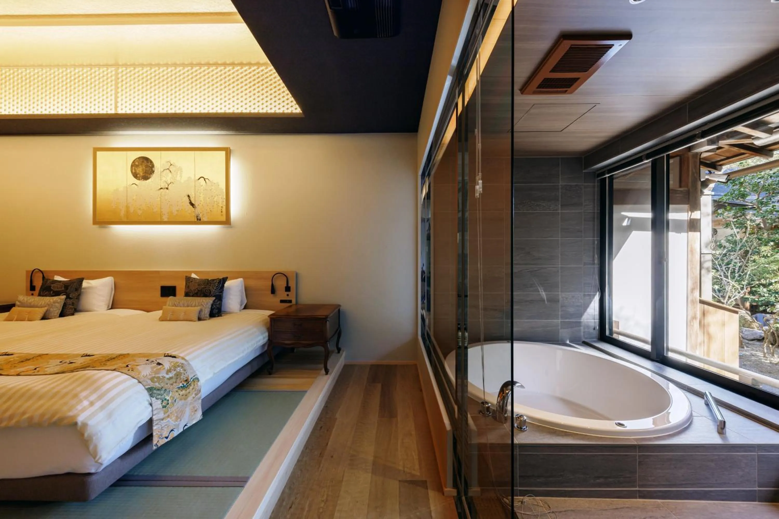 Photo of the whole room, Bed in Koyasan Sanadabo Rengejoin