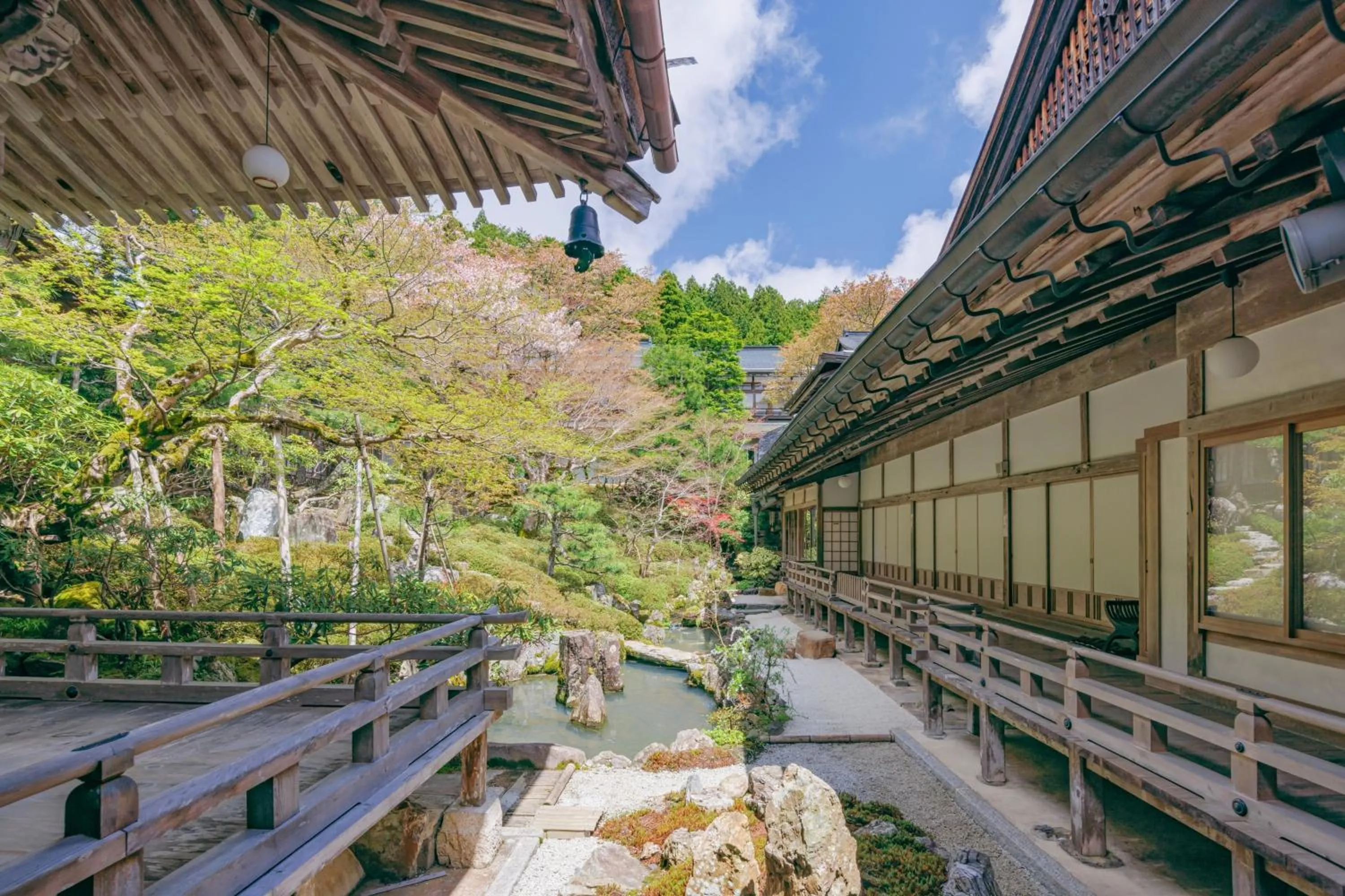 Spring in Koyasan Sanadabo Rengejoin