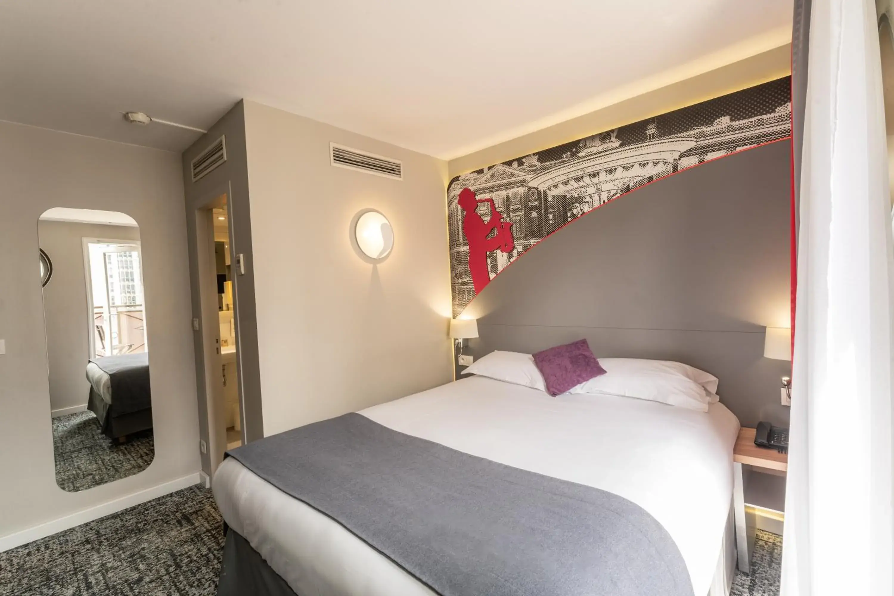 Double Room in Hotel Inn Design Paris Place d'italie Double Room in Hotel Inn Design Paris Place d'italie