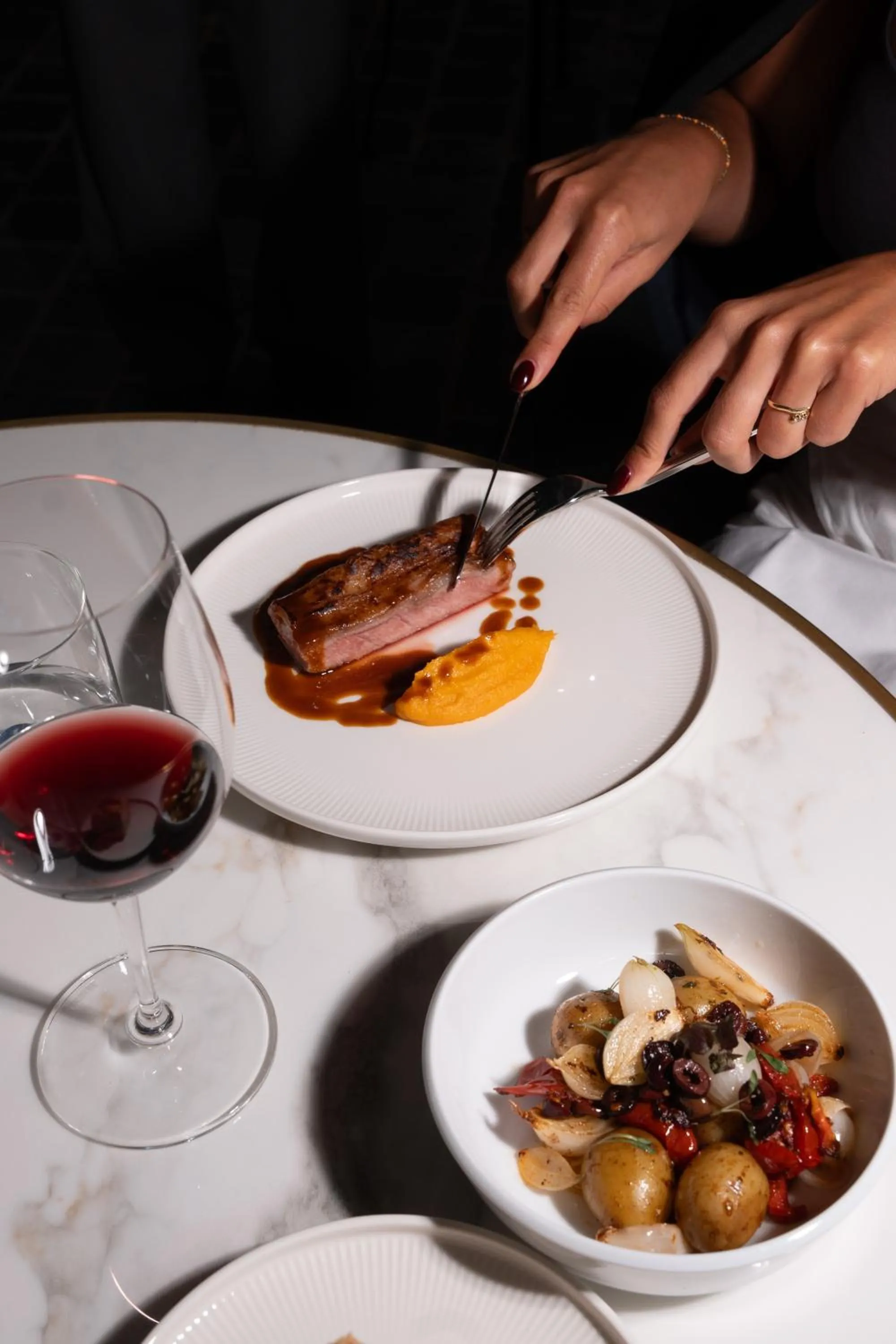 Food in Maison Delano Paris