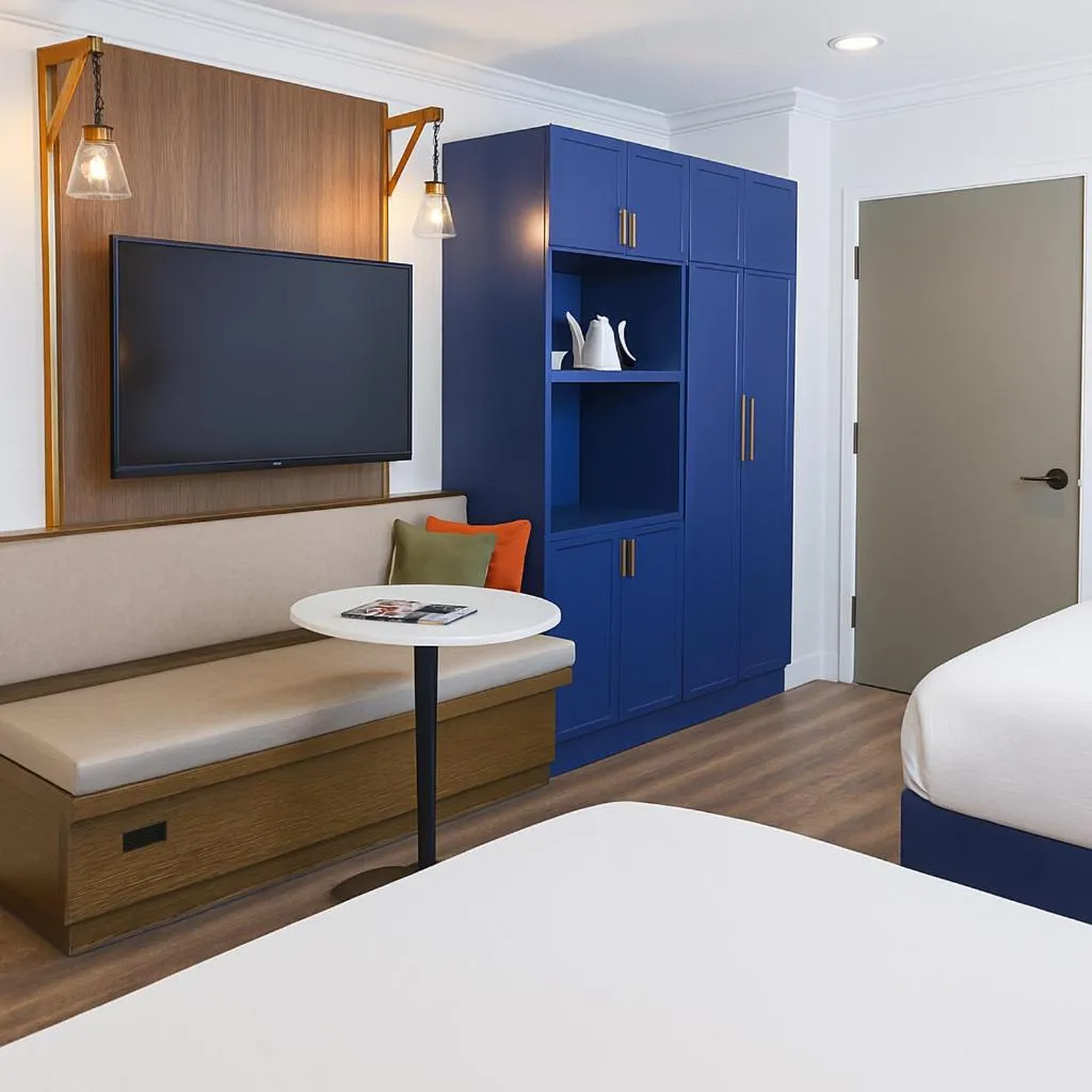 TV and multimedia, Bed in The Woodrose- NEWLY RENOVATED