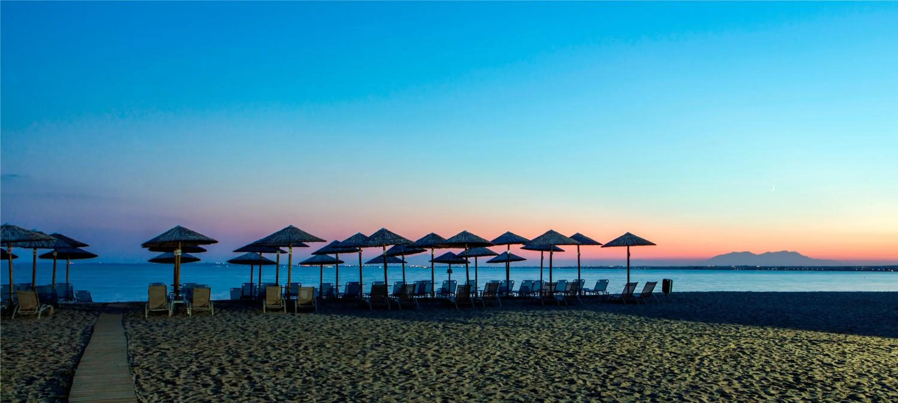 Beach in Coral Blue Beach Hotel Gerakini