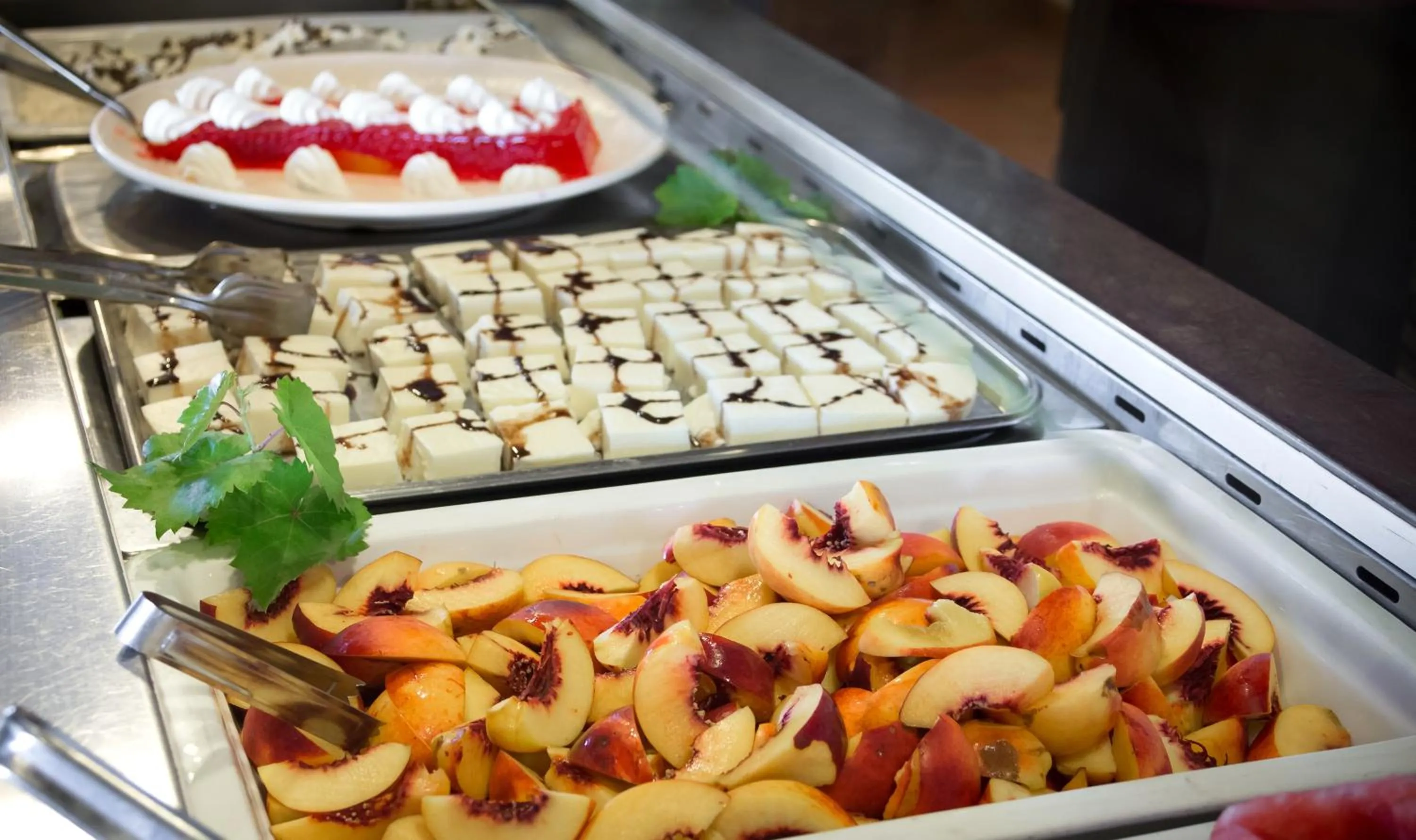 Buffet breakfast in Coral Blue Beach Hotel Gerakini