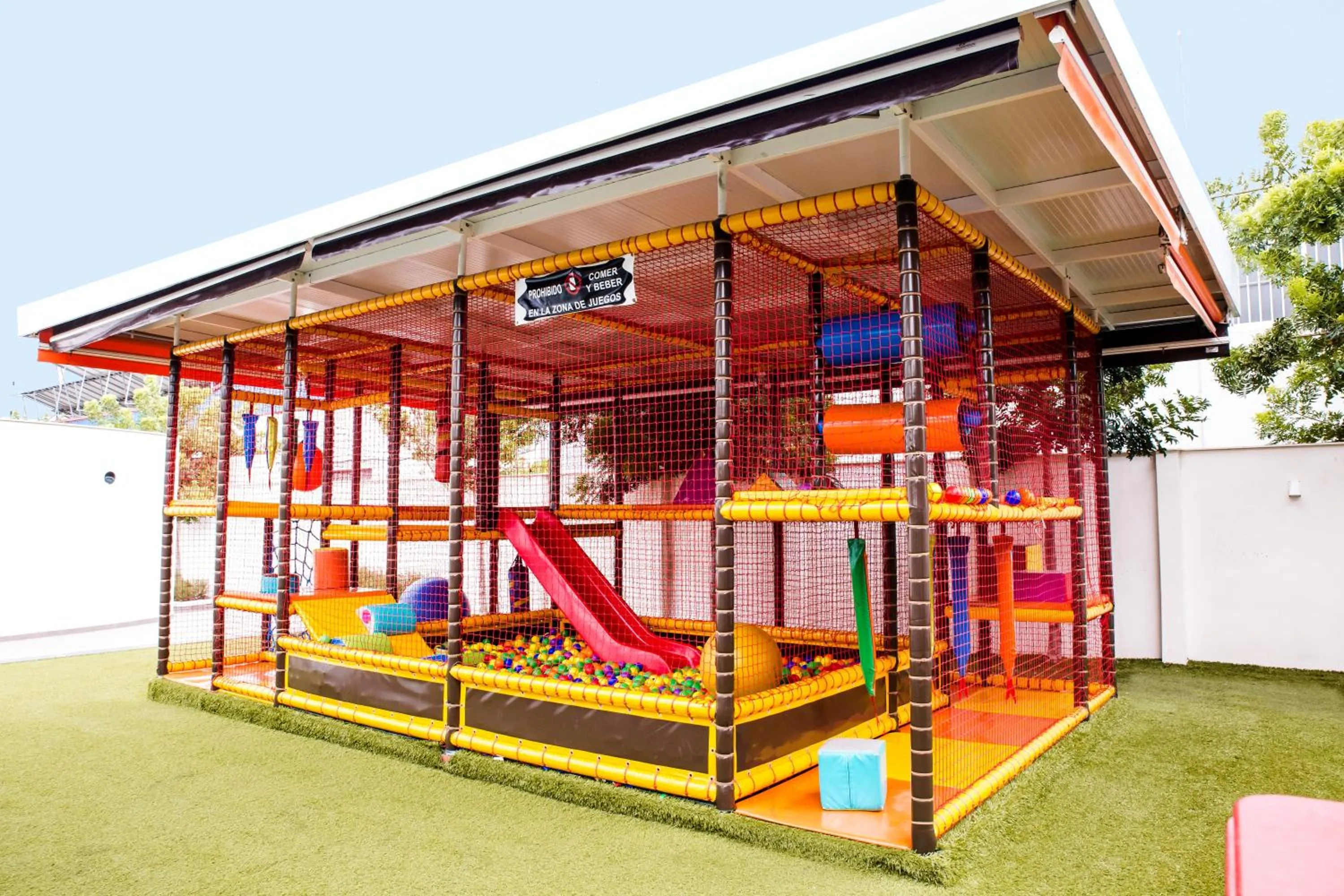 Children play ground in Hotel Villa Ceuti
