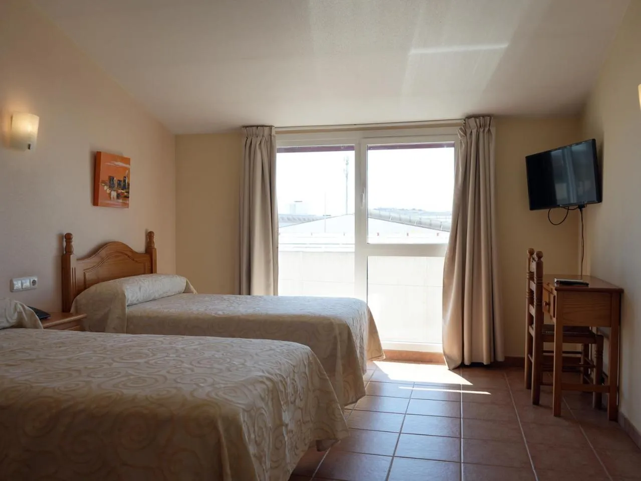 Bed in Hotel Villa Ceuti