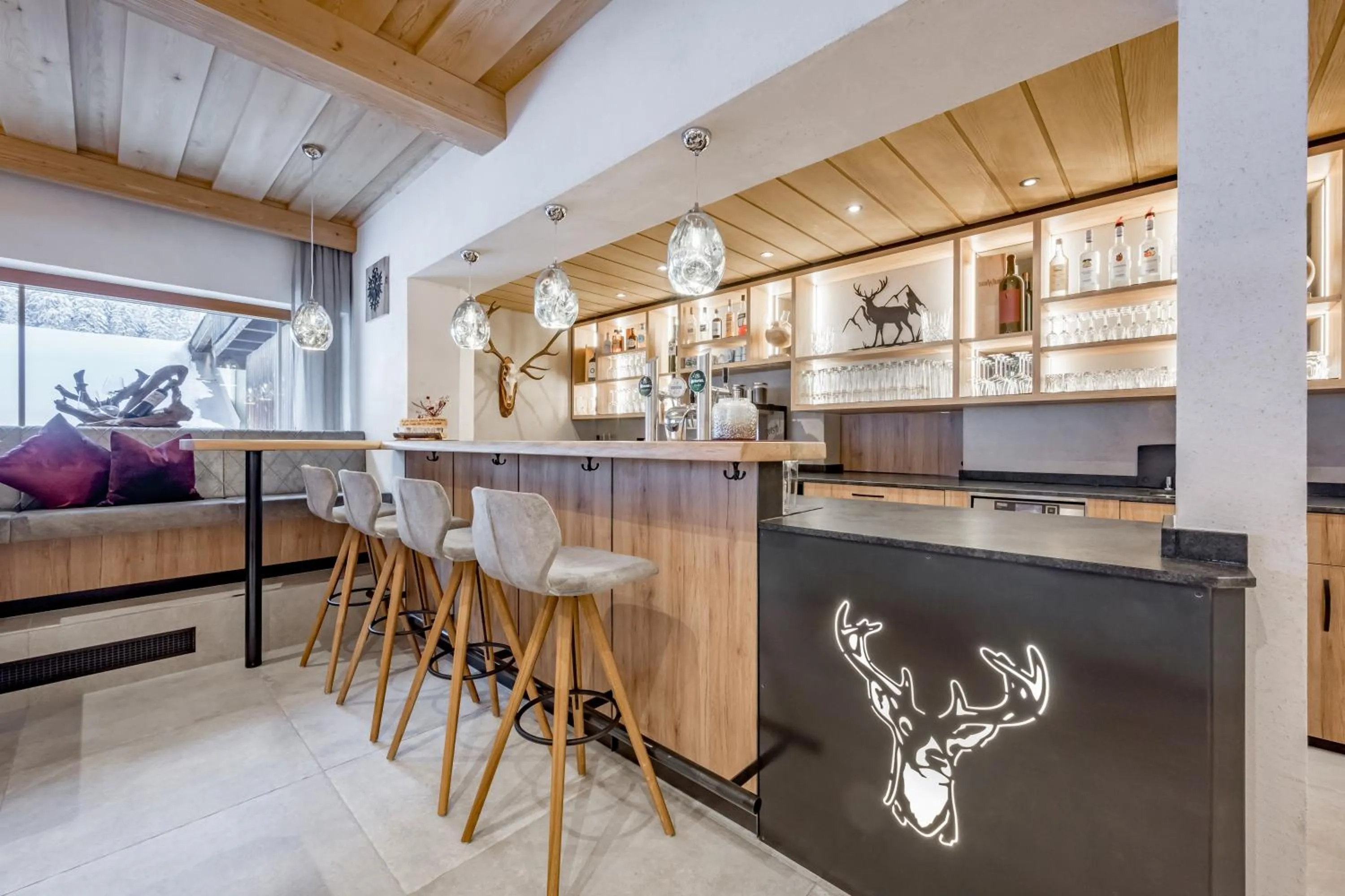 Lounge or bar in Hotel Jägerhof