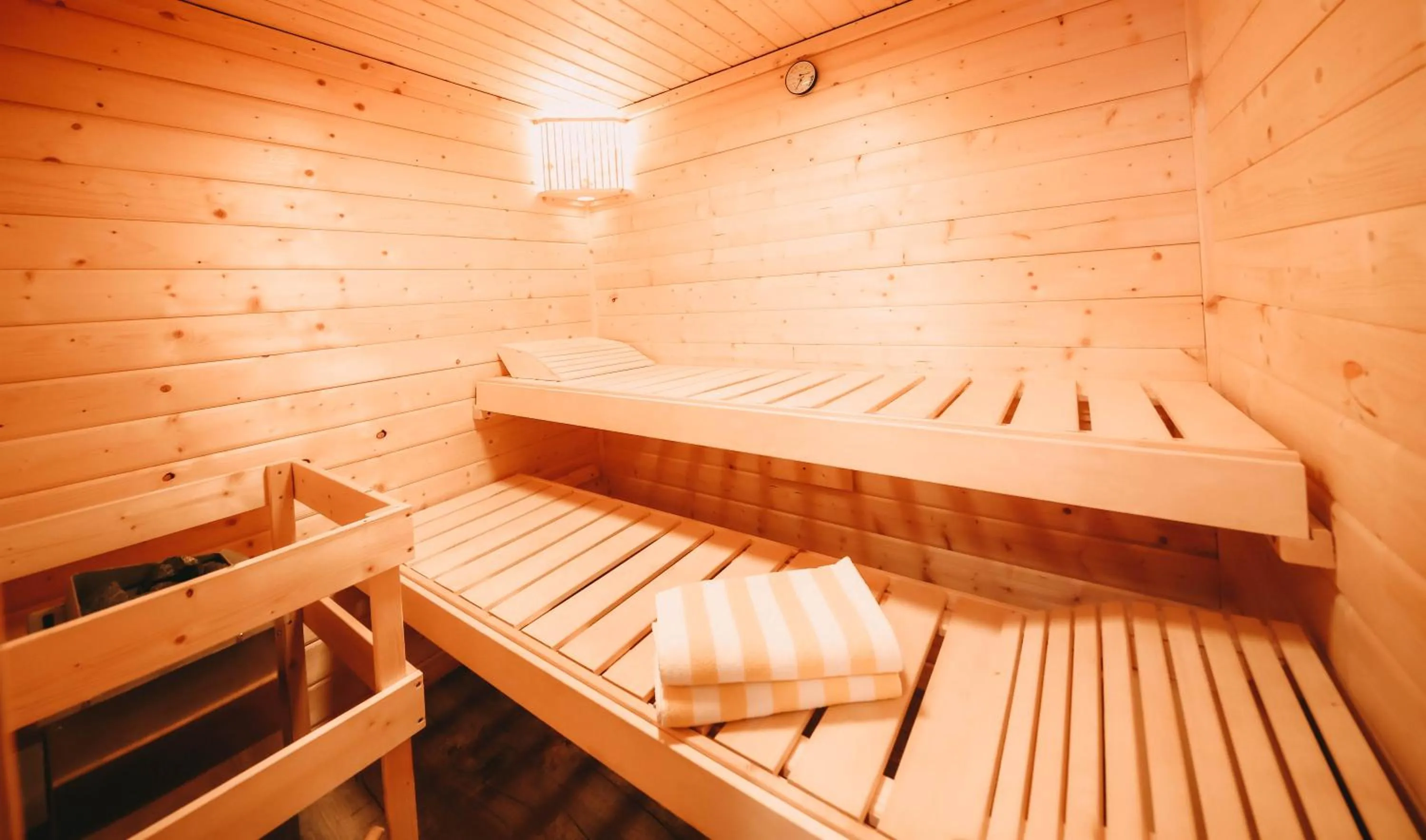 Sauna in Posers Bergwelt B&B