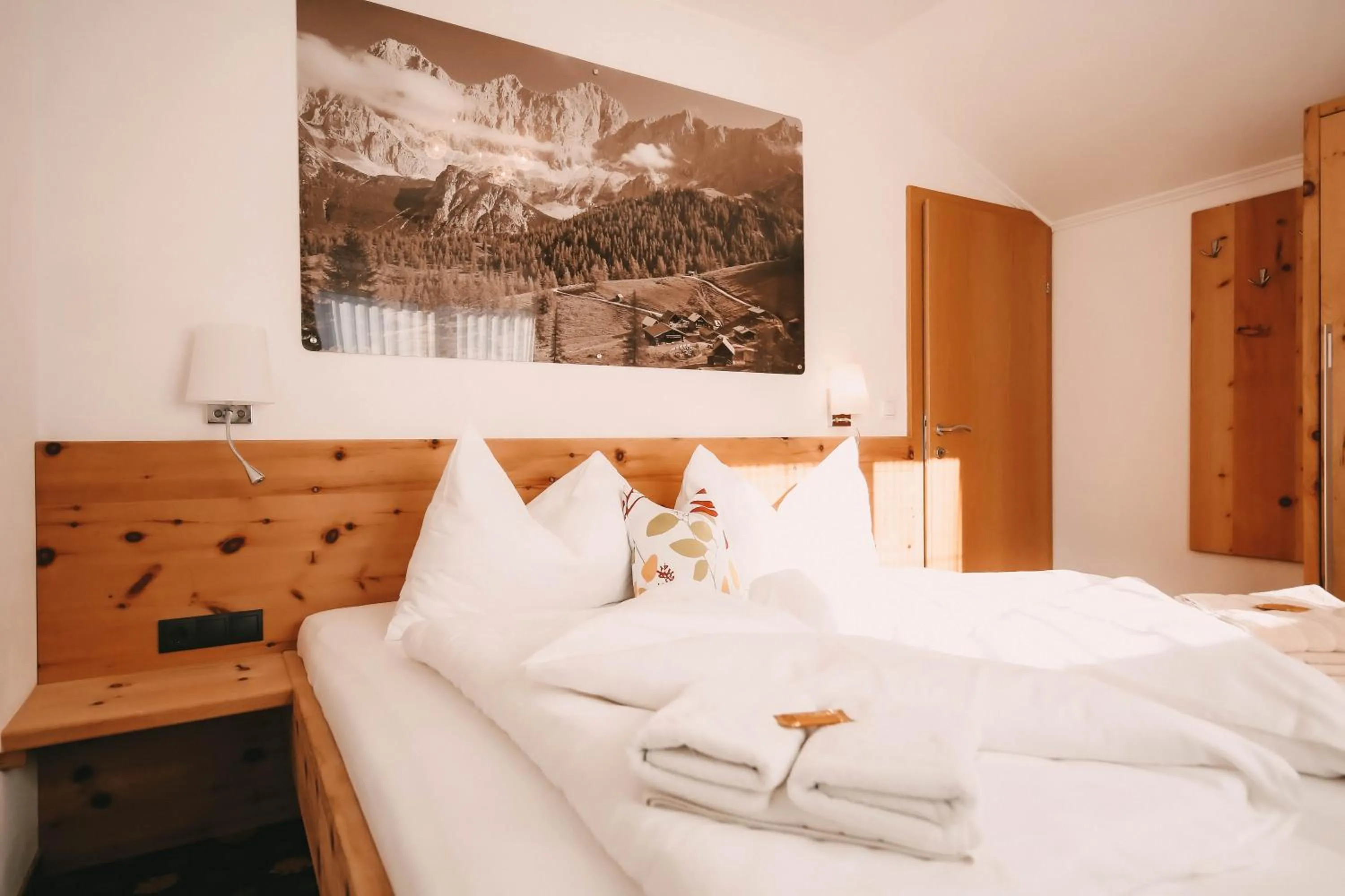 Bed in Posers Bergwelt B&B