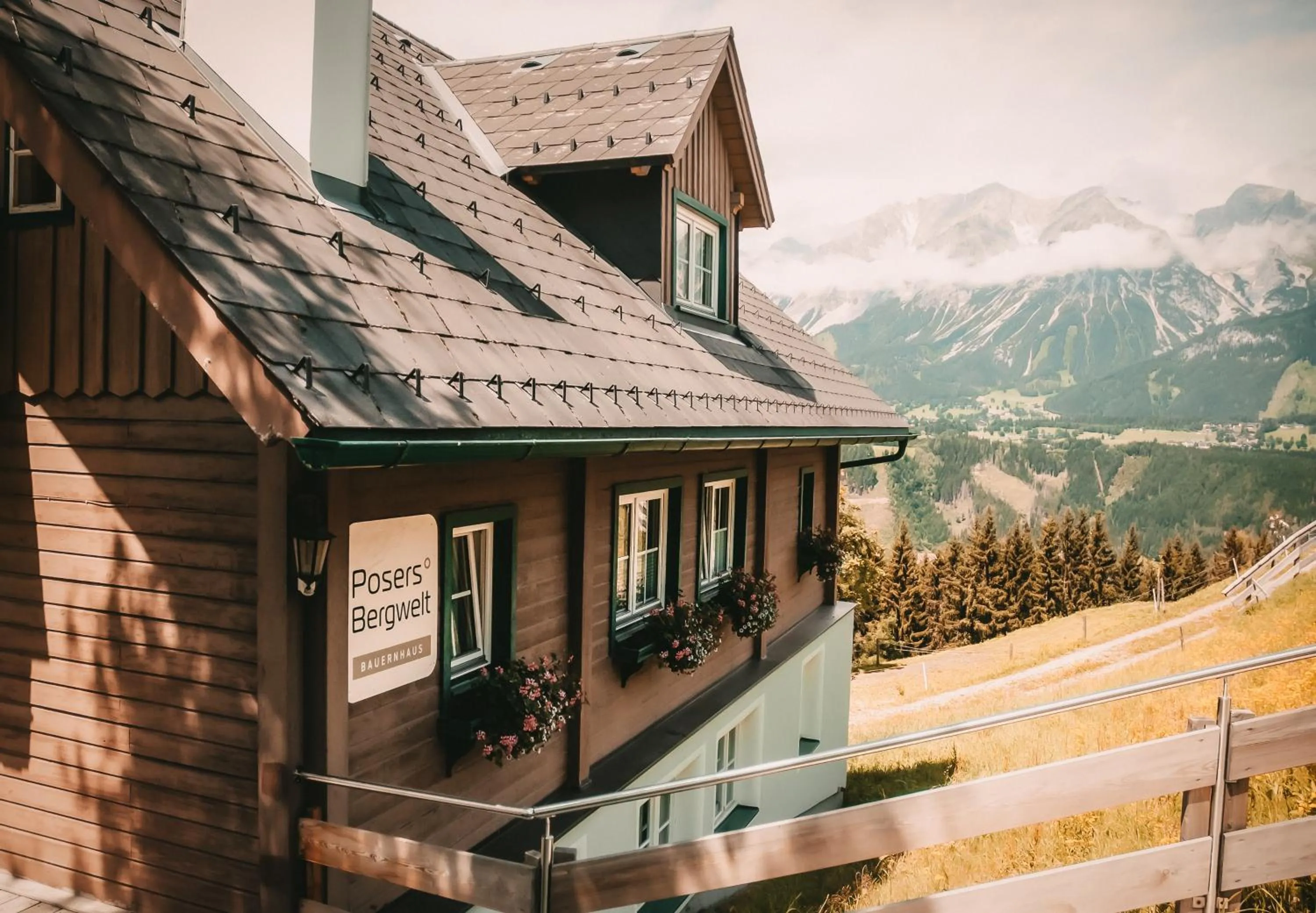 Property building in Posers Bergwelt B&B