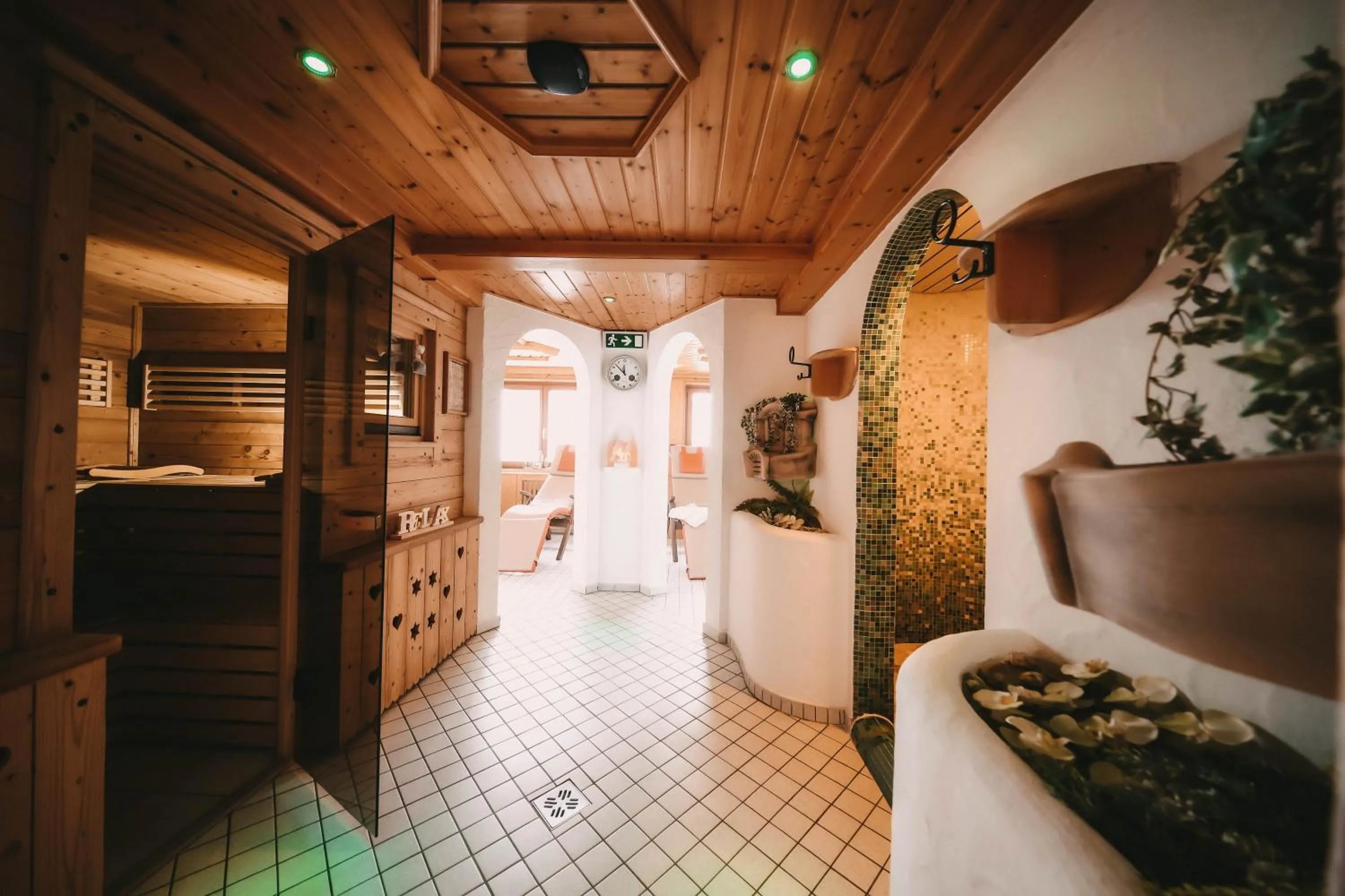 Sauna in Posers Bergwelt B&B