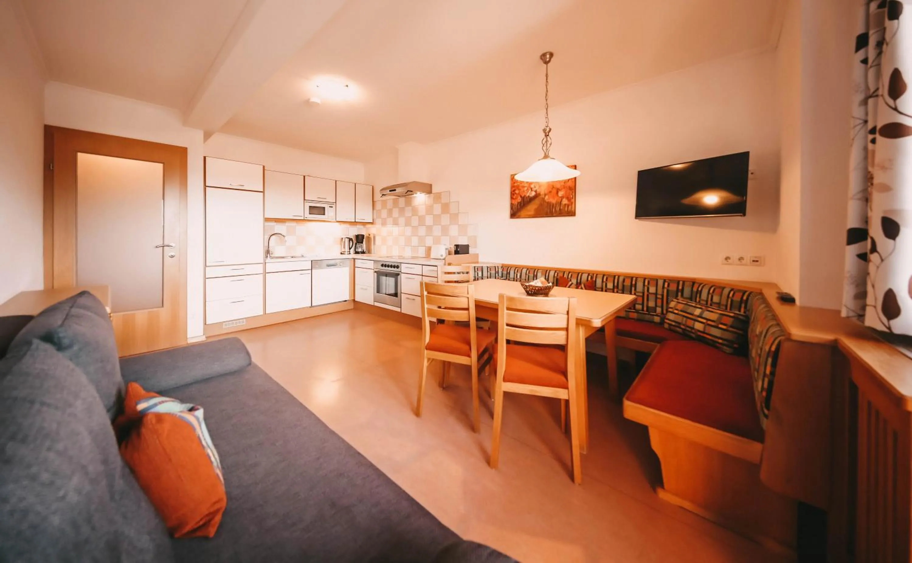 Living room in Posers Bergwelt B&B