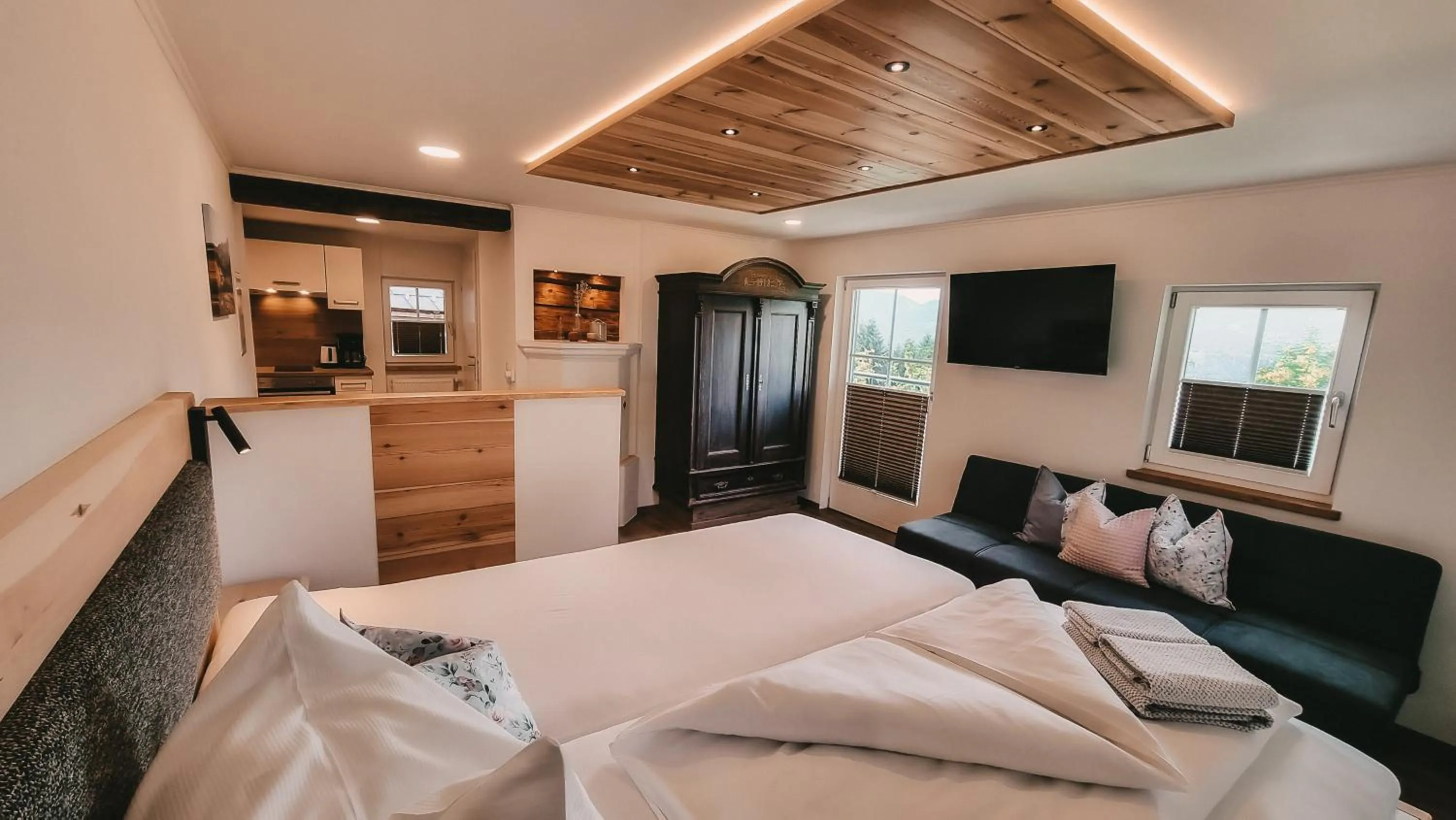 Bedroom, Bed in Posers Bergwelt B&B