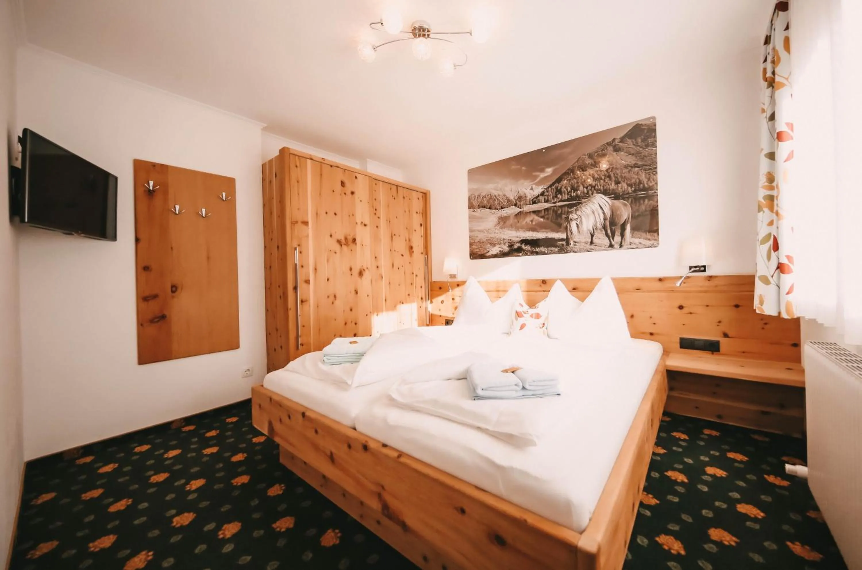 Bedroom, Bed in Posers Bergwelt B&B