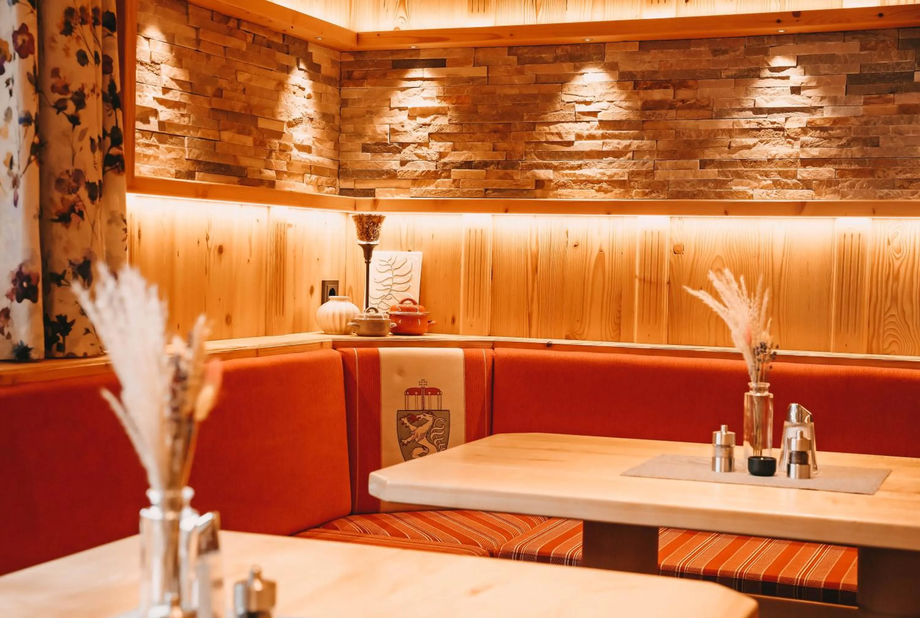 Seating area in Posers Bergwelt B&B