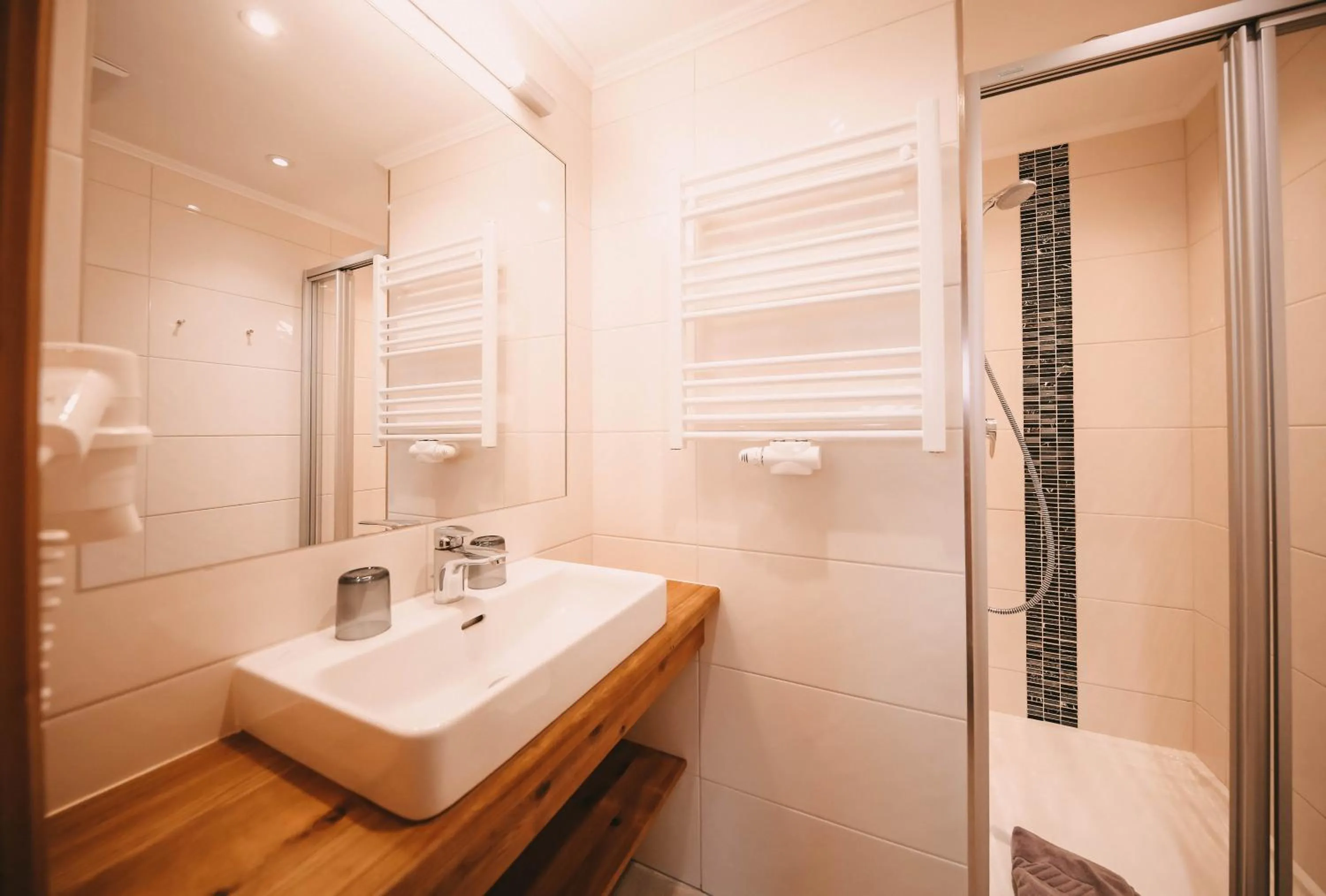 Bathroom in Posers Bergwelt B&B