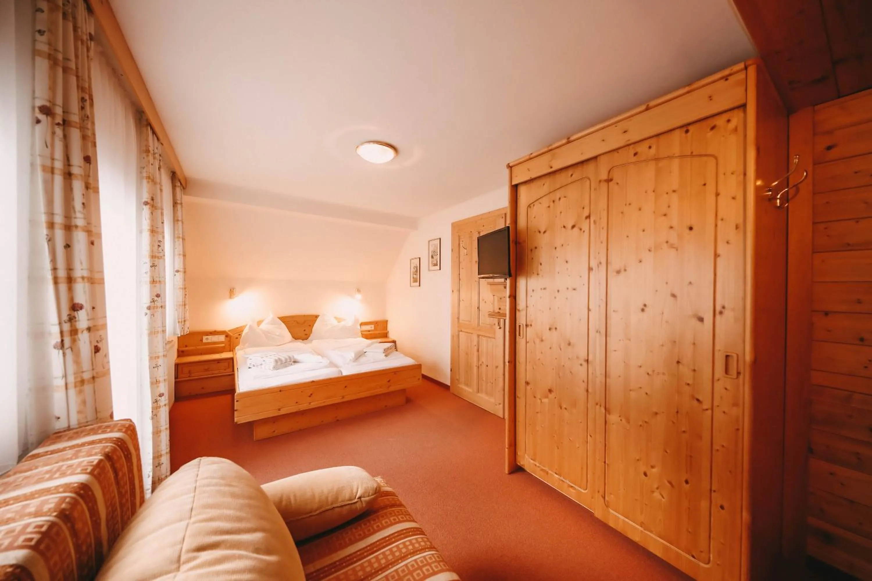 Bed in Posers Bergwelt B&B