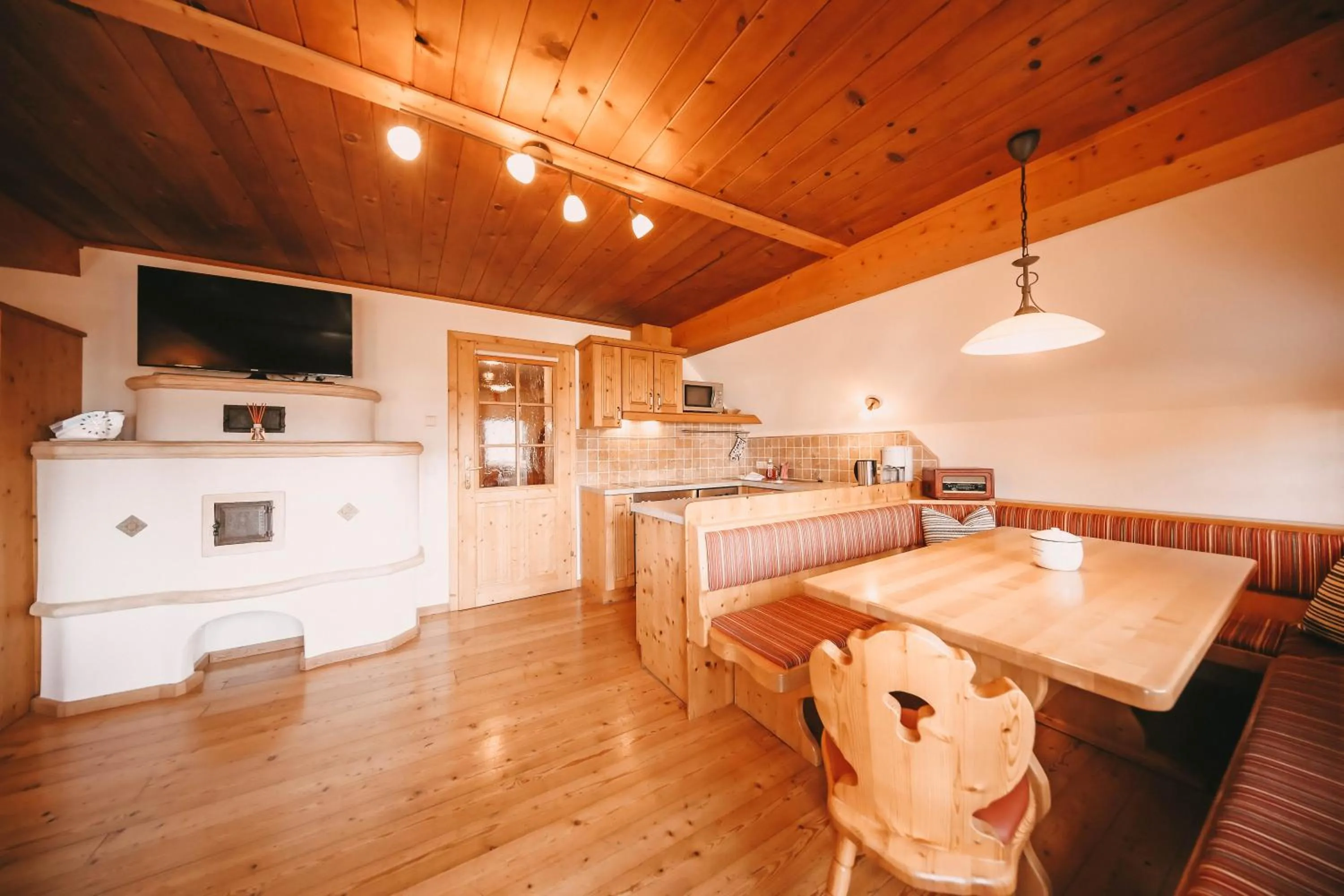 Seating area in Posers Bergwelt B&B