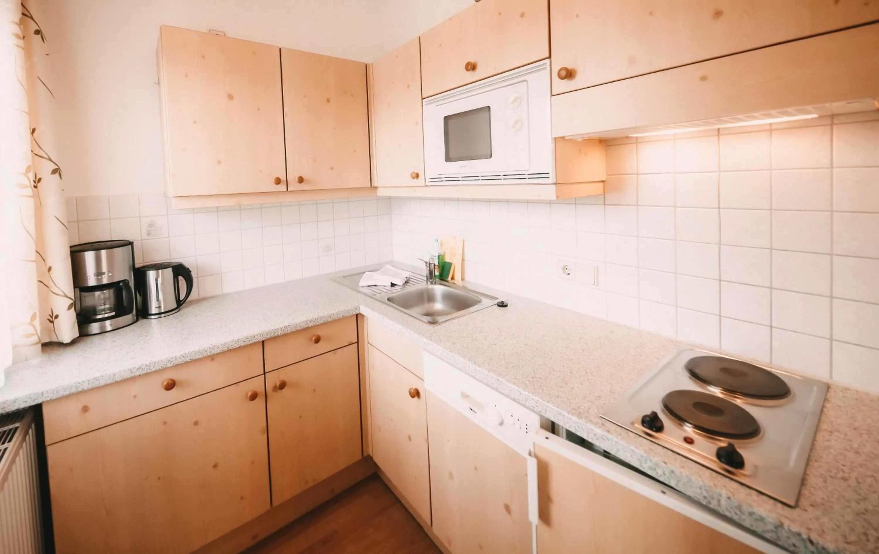 kitchen in Posers Bergwelt B&B