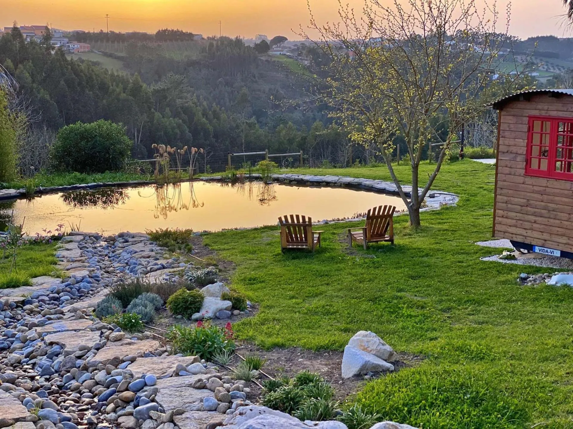 Natural landscape in Vida-Vi, Country House and B&B